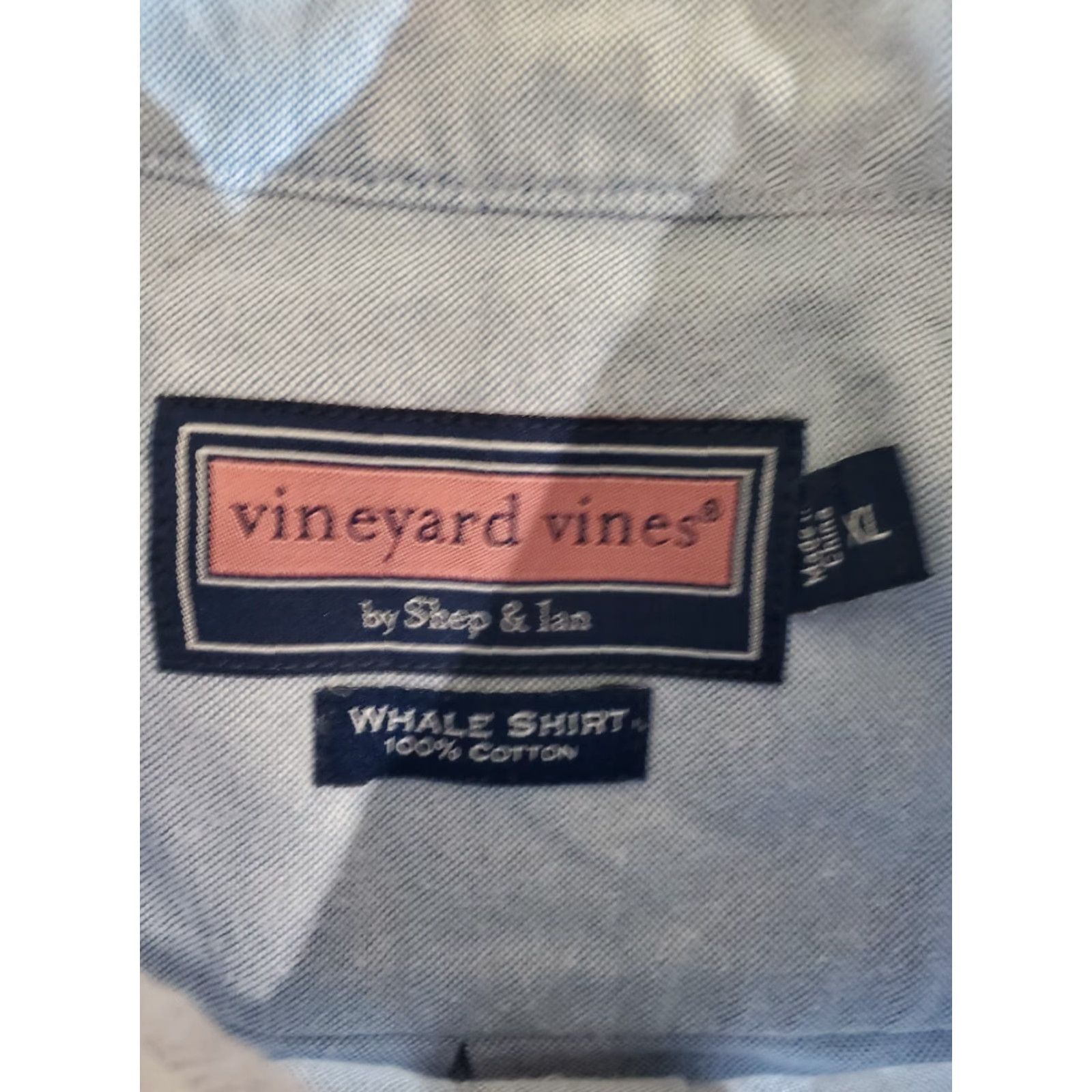 Vineyard Vines Vineyard Vines Signature Mens Light Blue Button-Up Classic Fit Whale Shirt XL Shirt Mens Blue 90s? Wait. Size US XL / EU 56 / 4 - 5 Thumbnail