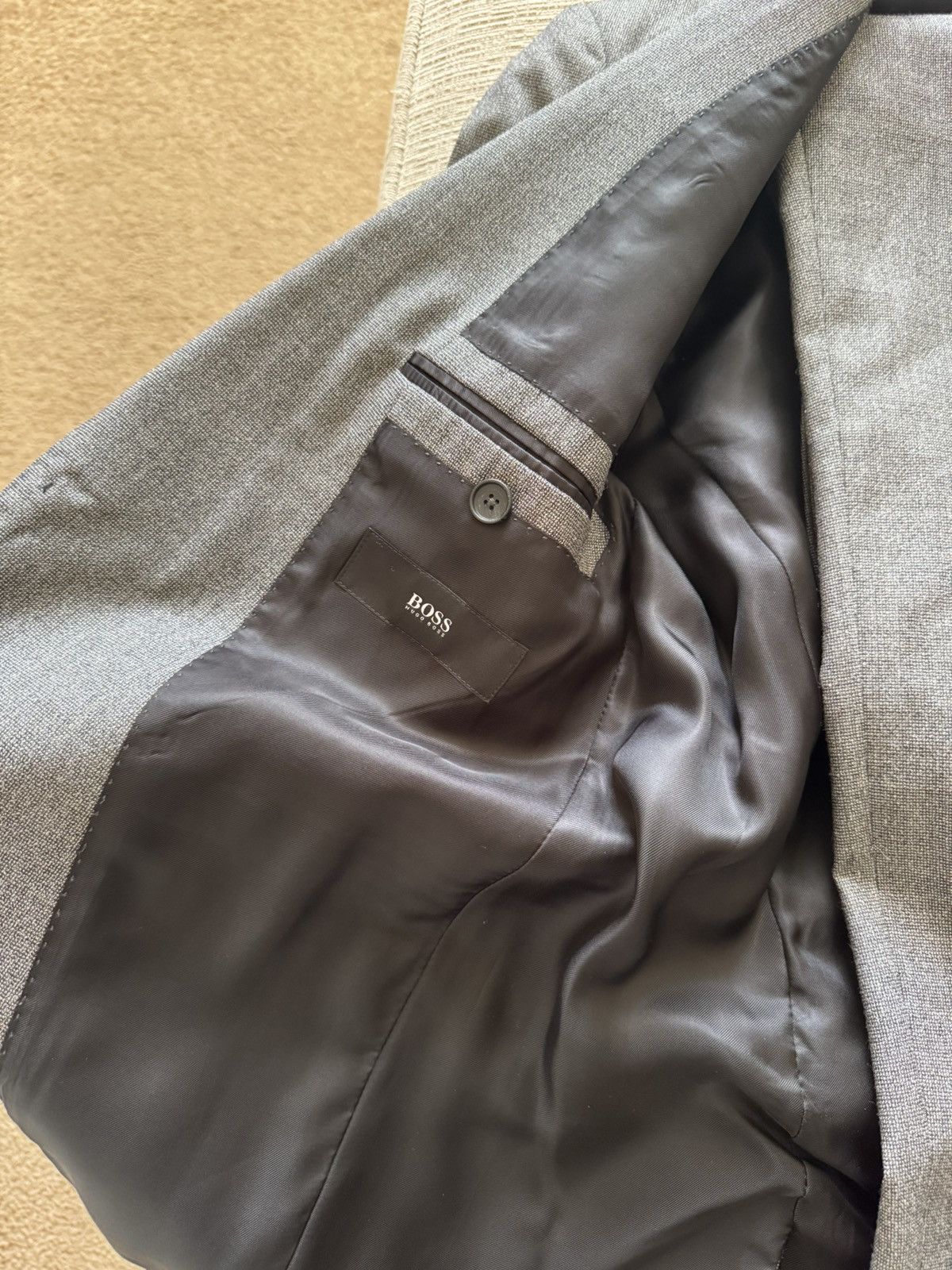 Hugo Boss Hugo Boss Novan4 Ben2 2 Button Wool Vintage Suit Size 36R - 3 Thumbnail