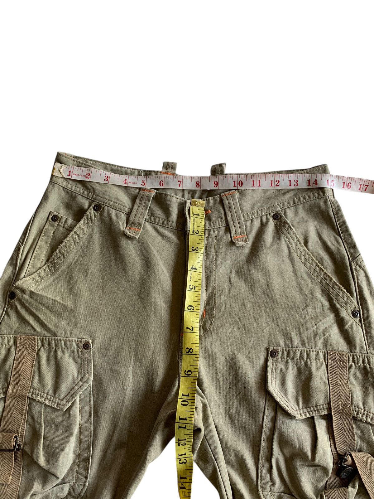 Edwin FLARED EDWIN XV CARGO PANTS JAPANESE DESIGN DENIM Size US 30 / EU 46 - 17 Thumbnail