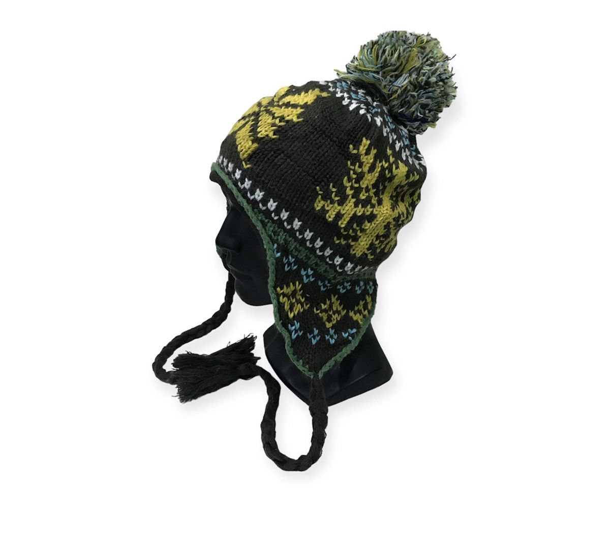 Japanese Brand Japanese Brand Earflap Beanie Hat Size ONE SIZE - 1 Thumbnail