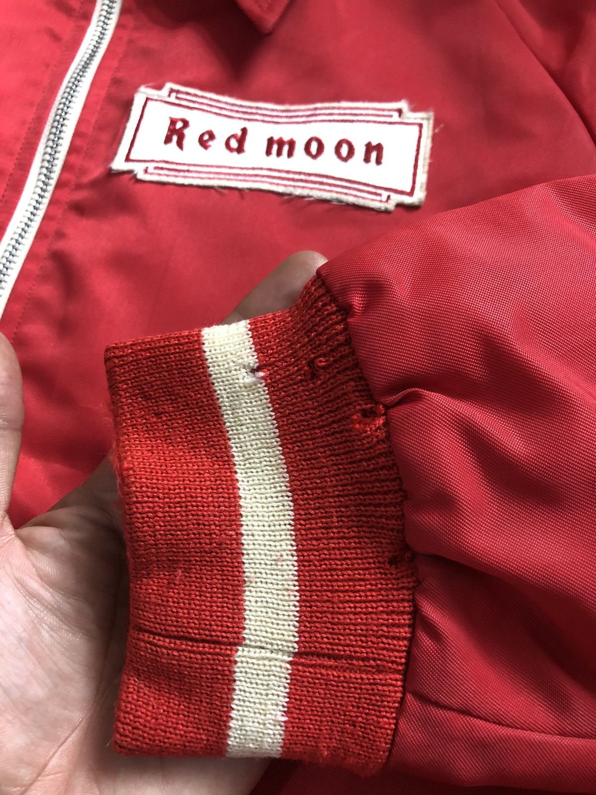 Redmoon Vintage 90’s Red Moon Sherpa Lining Zipper Jacket Size US M / EU 48-50 / 2 - 11 Thumbnail