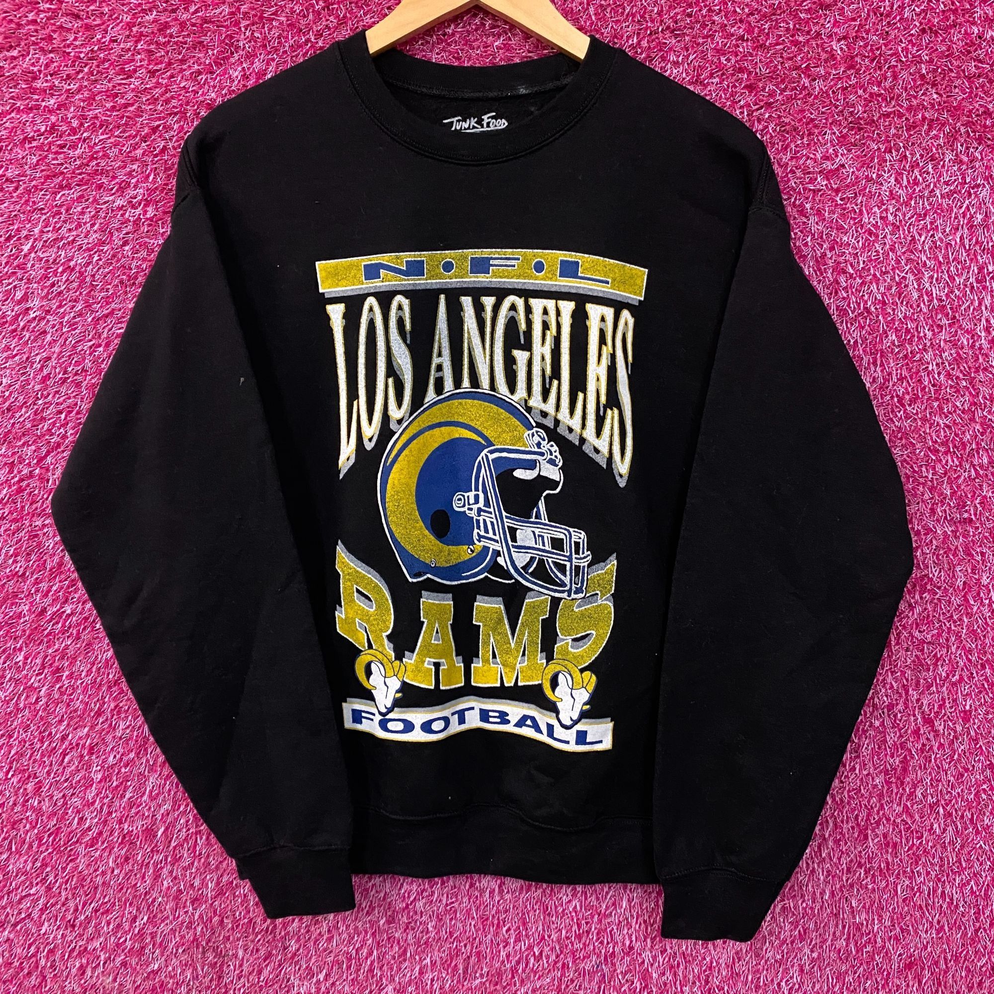 Junk Food Junk Food Clothing Los Angeles Rams NFL Helmet Logo Crewneck Size US S / EU 44-46 / 1 - 1 Thumbnail