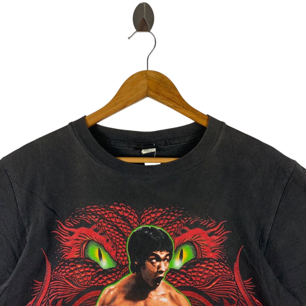 Vintage Vintage 90s BRUCE LEE dragon changes tag movie tee Size US M / EU 48-50 / 2 - 2 Thumbnail