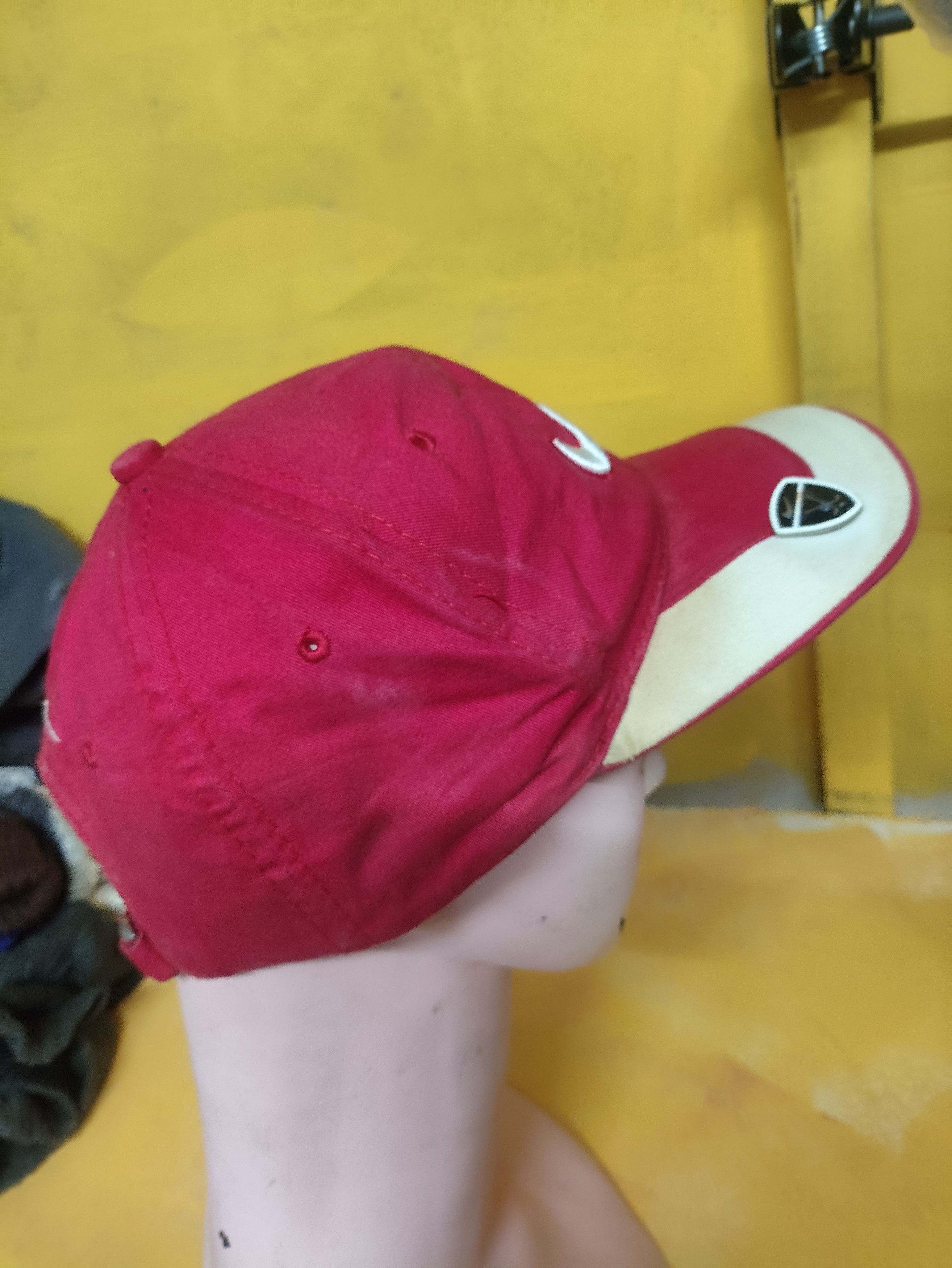 Nike × Tiger Woods HAT GOLF 💥 TIGER WOOD ❌ NIKE RED WHITE VINTAGE Size ONE SIZE - 9 Thumbnail