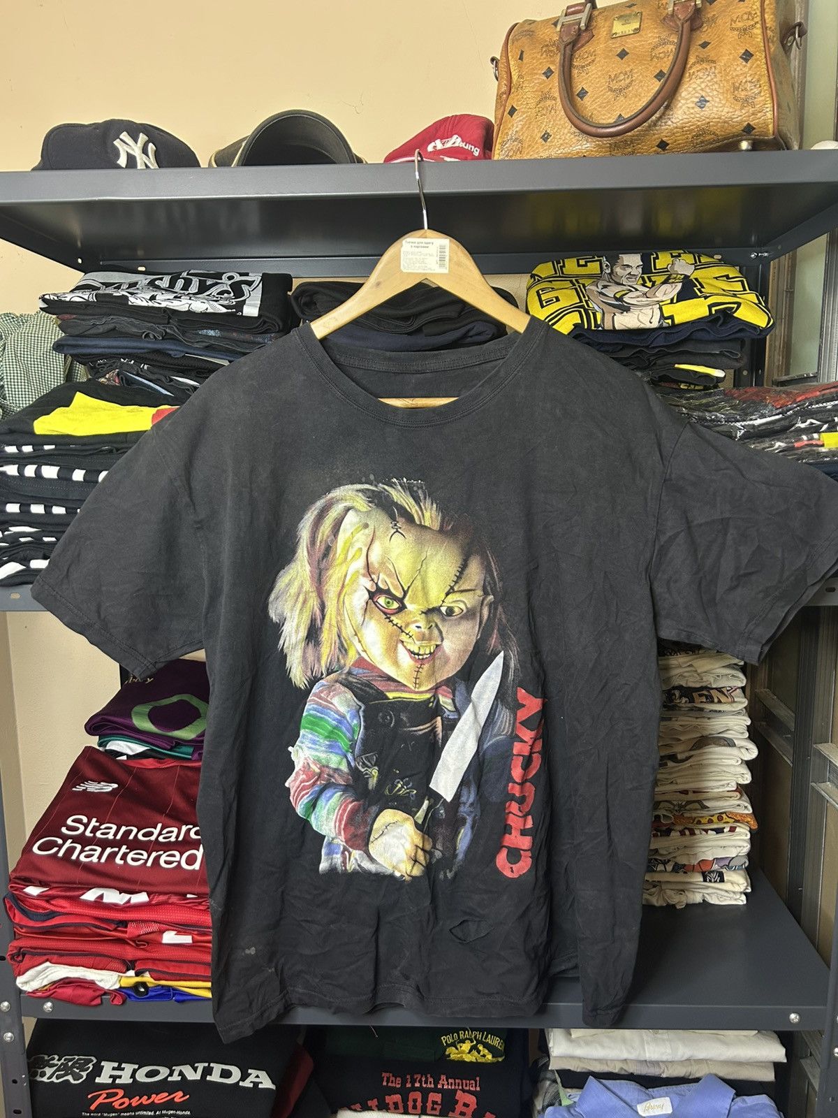 Vintage Vintage Chucky Horror Movie Killer Doll T-Shirt L Size US L / EU 52-54 / 3 - 1 Thumbnail