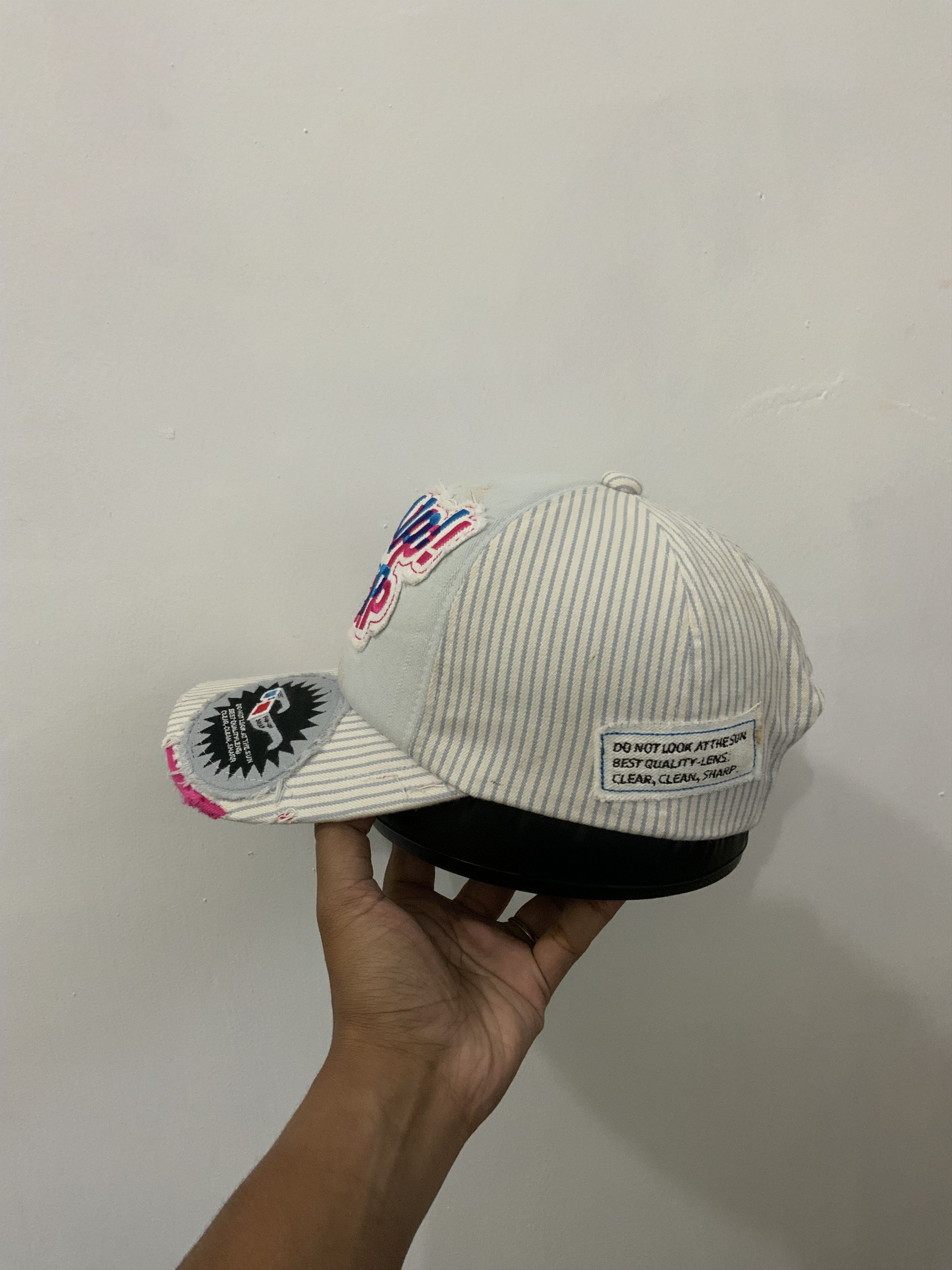 If Six Was Nine Pop Up Smap Distressed Style Hickory Hat Size ONE SIZE - 3 Thumbnail