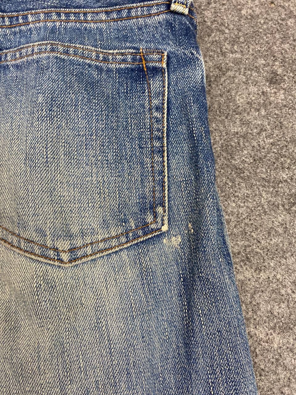 Japanese Brand green bowles co japanese brands selvedge distressed denim Size US 32 / EU 48 - 6 Thumbnail