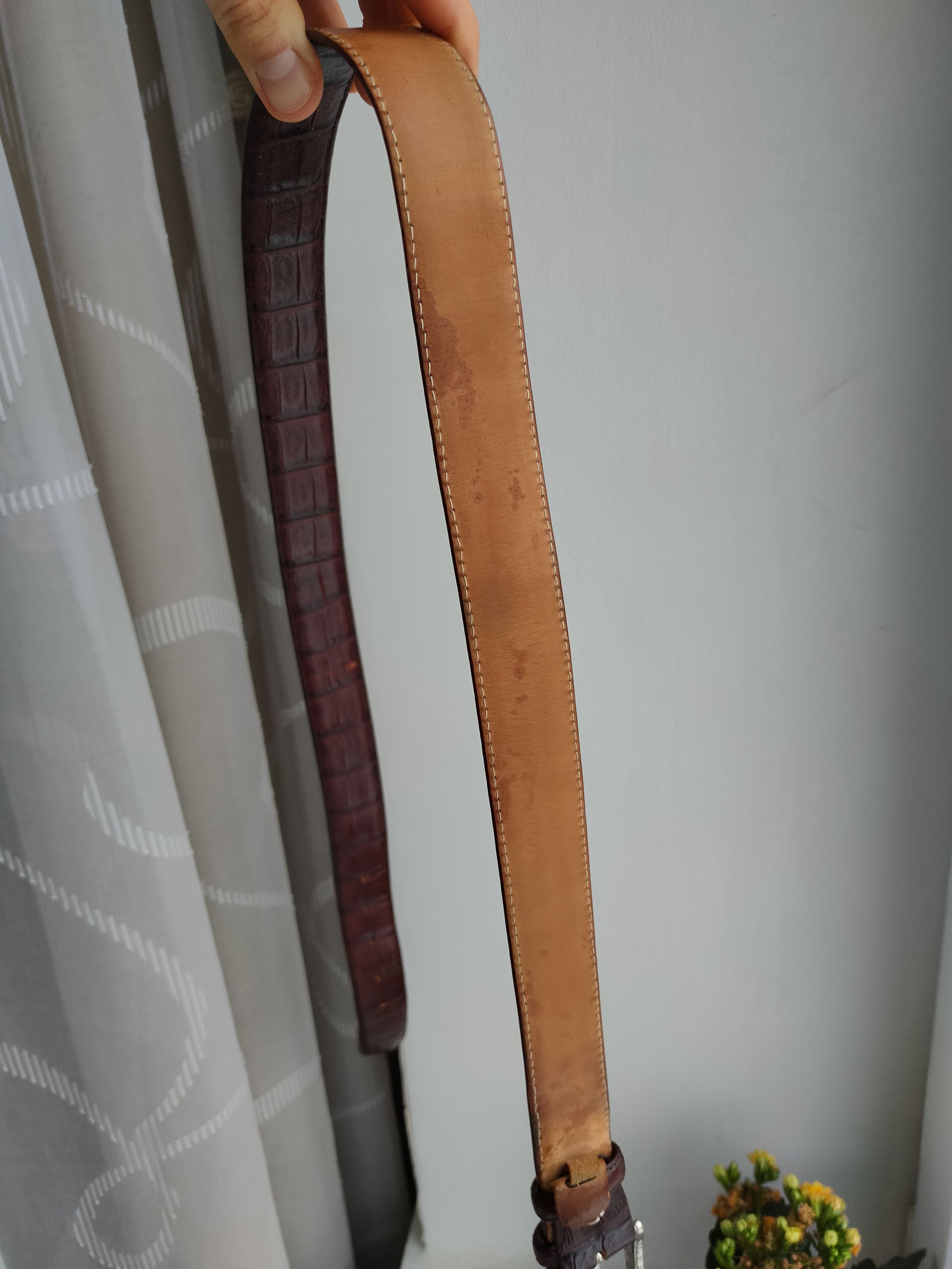Vintage Robert Charles Vintage Leather Belts Men's Made in Italy Size ONE SIZE - 6 Thumbnail