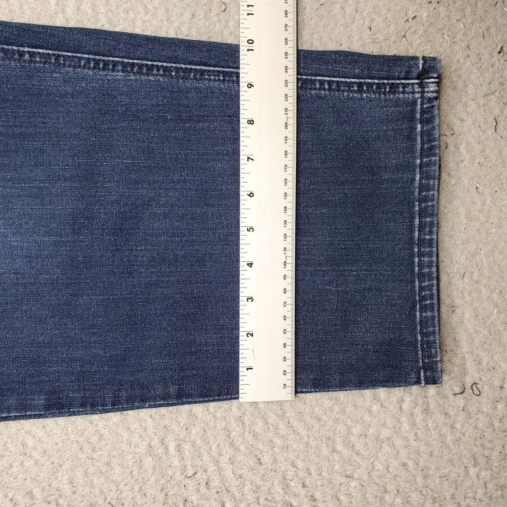 Levi's Levi'S 541 Straight Fit Jeans Mens 52x29 Blue Denim Casual Streetwear Size US 36 / EU 52 - 5 Thumbnail