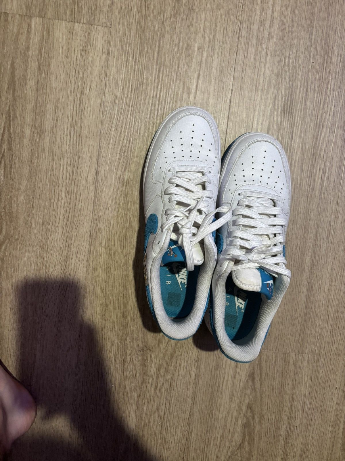 Nike Space Jam x Air Force 1 '07 Low 'Hare' Size US 9 / EU 42 - 6 Thumbnail
