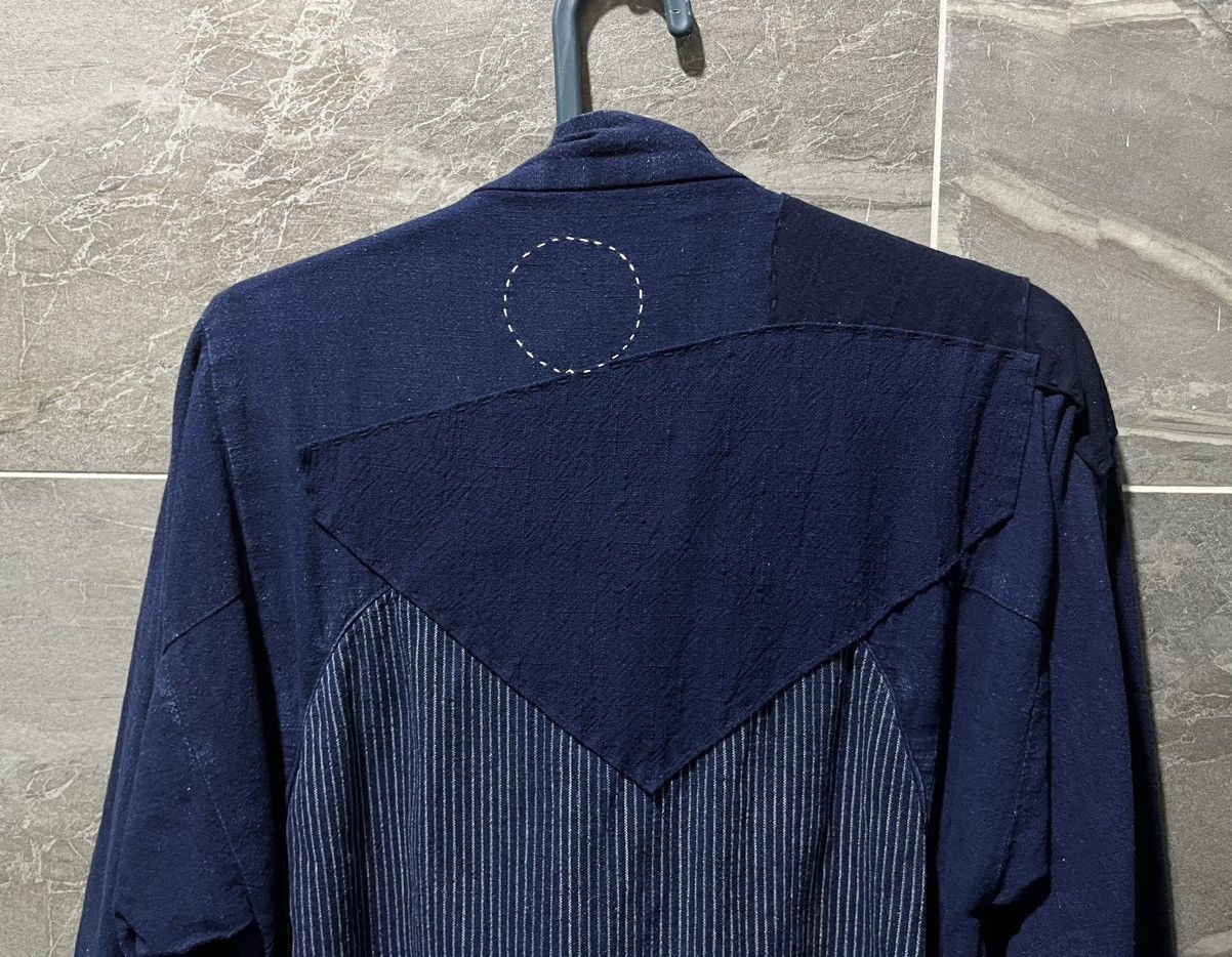 Cosmic Wonder Cosmic Wonder Bingo-kasuri Indigo Patchwork Sashiko Jacket Size US M / EU 48-50 / 2 - 8 Thumbnail