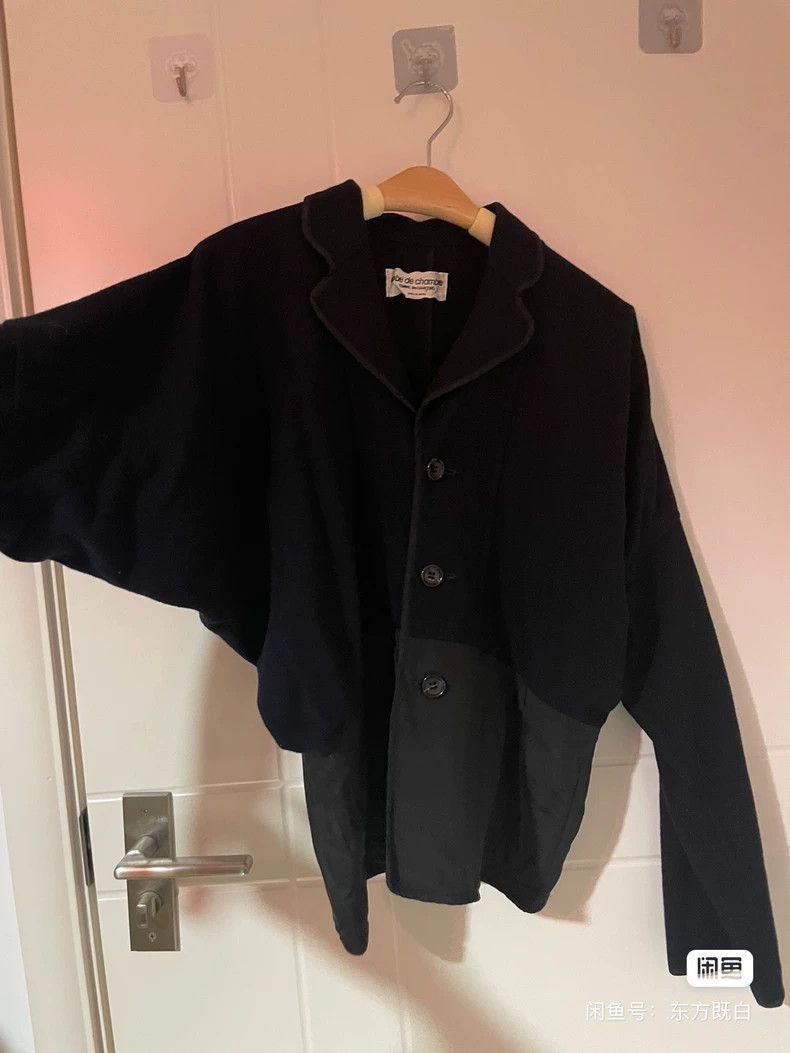 Comme des Garcons Comme des Garcons Bat sleeve wool coat Size S / US 4 / IT 40 - 2 Thumbnail