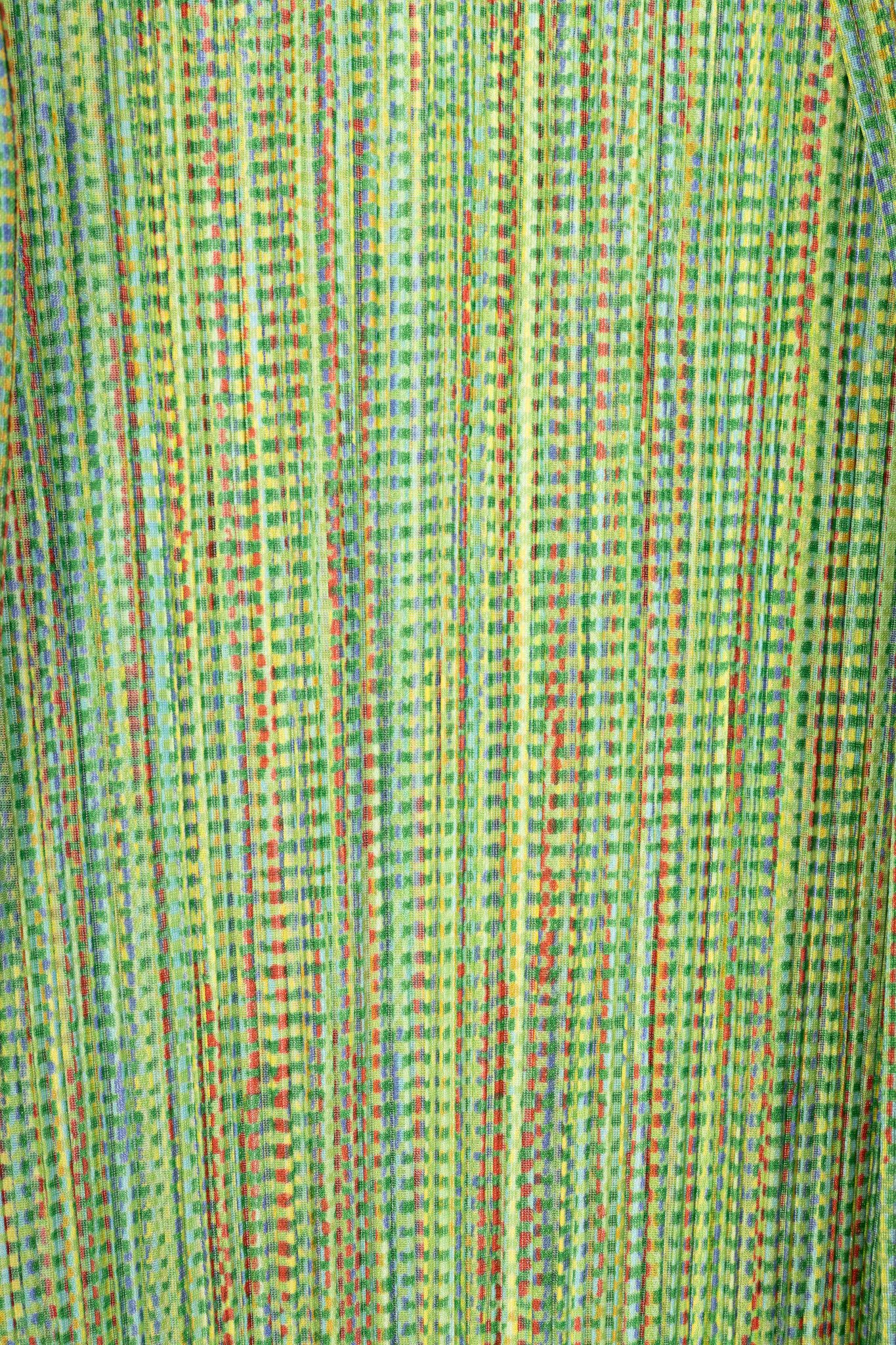 Pleats Please Issey Miyake Pleats Please Issey Miyake Pixel-Print Open-Front Cardigan Size ONE SIZE - 6 Thumbnail