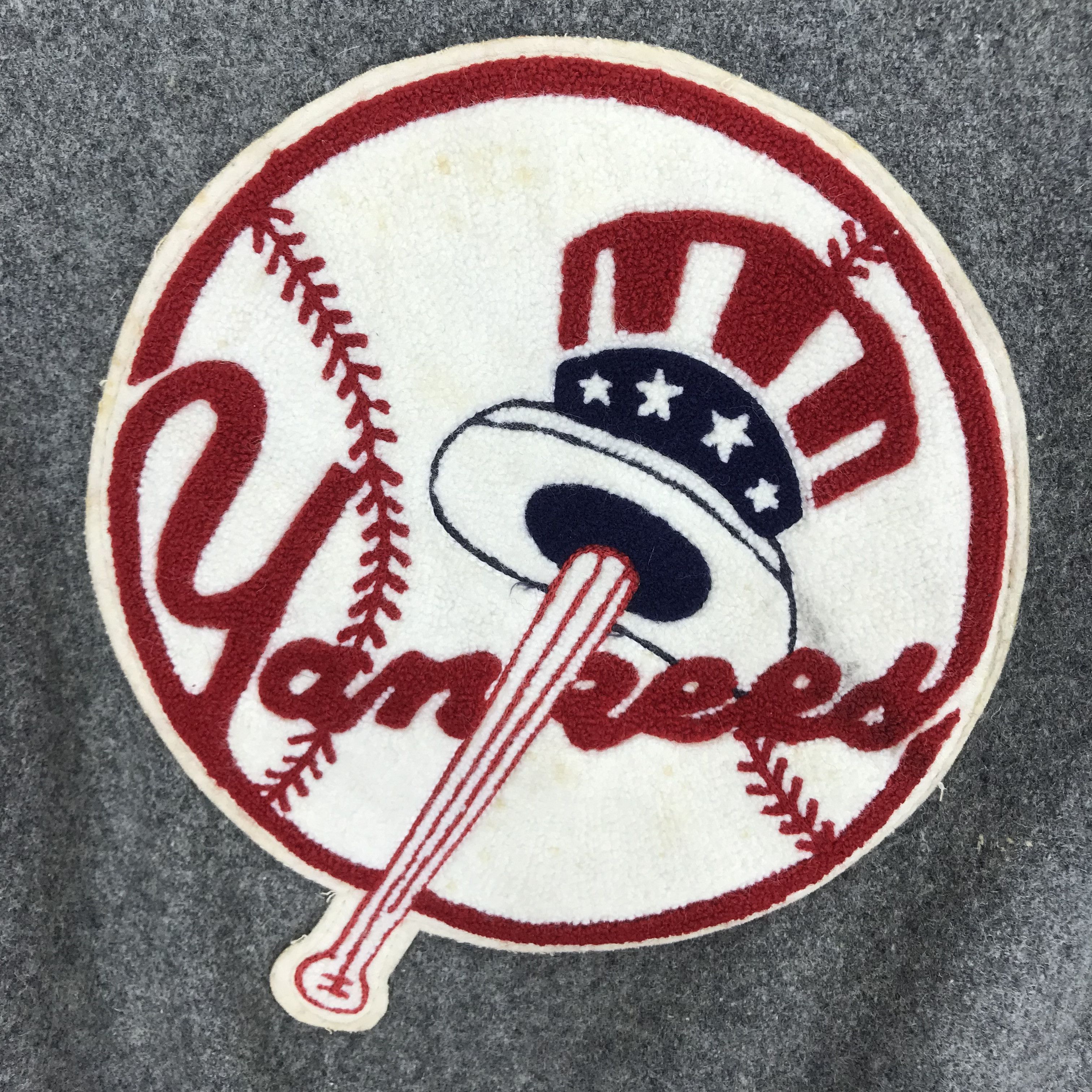 MLB Vintage 90's New York Yankees Wool Varsity Jacket MLB Team Size US L / EU 52-54 / 3 - 10 Thumbnail