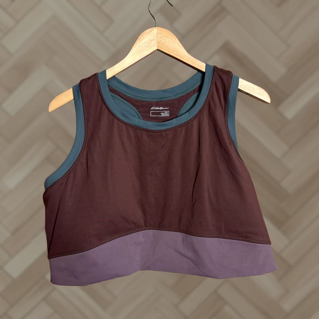 Eddie Bauer Eddie Bauer Performance Bra 2XL Sports Bra Womens Green Size ONE SIZE - 1 Thumbnail