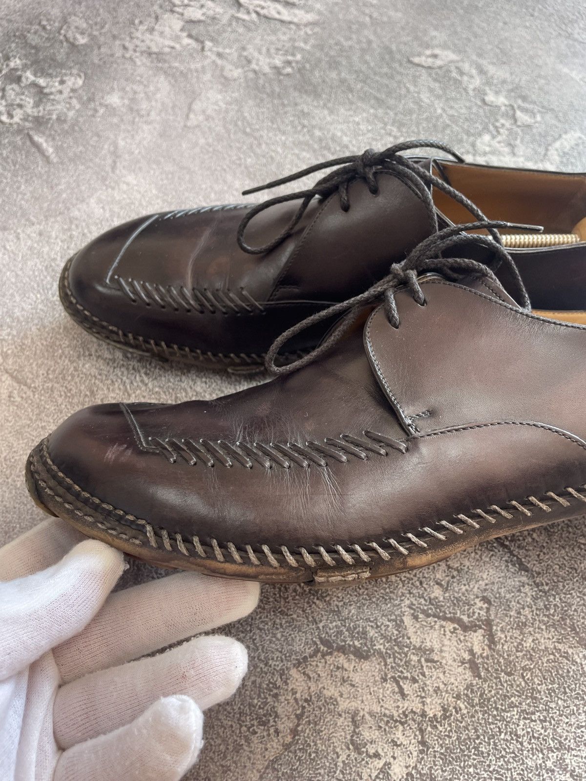 Berluti Berluti Masterpiece Indio Patine Shoes size US 9.5/EU 43.5 Size US 9.5 / EU 42-43 - 5 Thumbnail