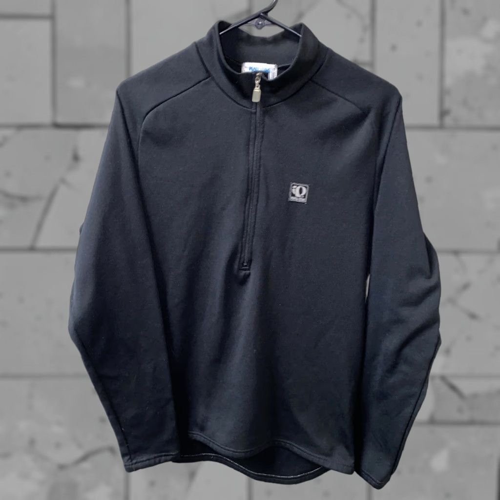 PEARL iZUMi Pearl Izumi Womens Black 1/2 Zip Pullover Jacket L Size Black 1/2 Zip Pullover Ladies Womens Jacket Size L / US 10 / IT 46 - 1 Thumbnail