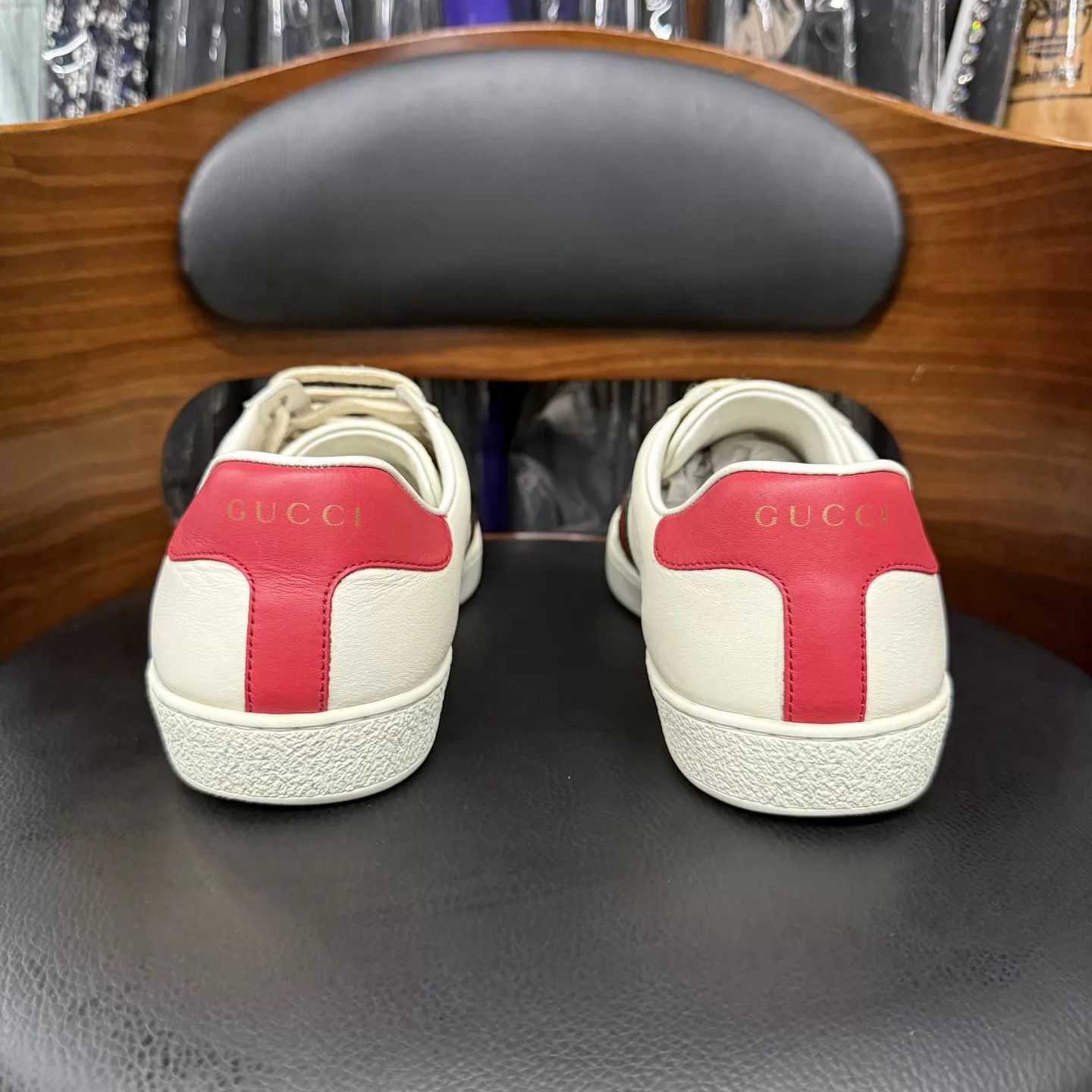 Gucci Gucci ACE Freya Hartas Embroidered White Sneaker Uk 5/39 Size US 6 / EU 39 - 3 Thumbnail