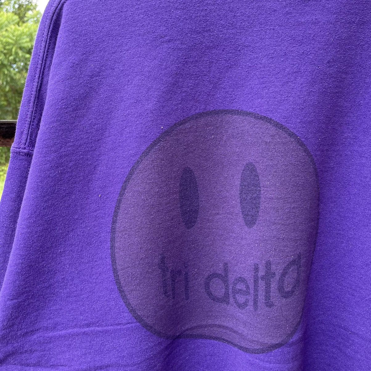 Vintage 🔥Vintage 90s Tri Delta Big Image Pop Art Sweatshirts Size US XL / EU 56 / 4 - 4 Thumbnail