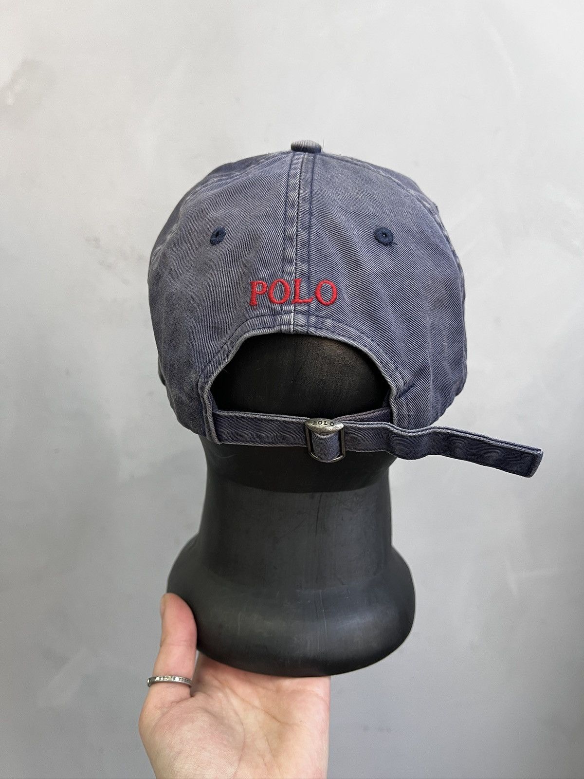 Polo Ralph Lauren Vintage Polo Ralph Lauren washed sun faded hat cap Size ONE SIZE - 6 Thumbnail