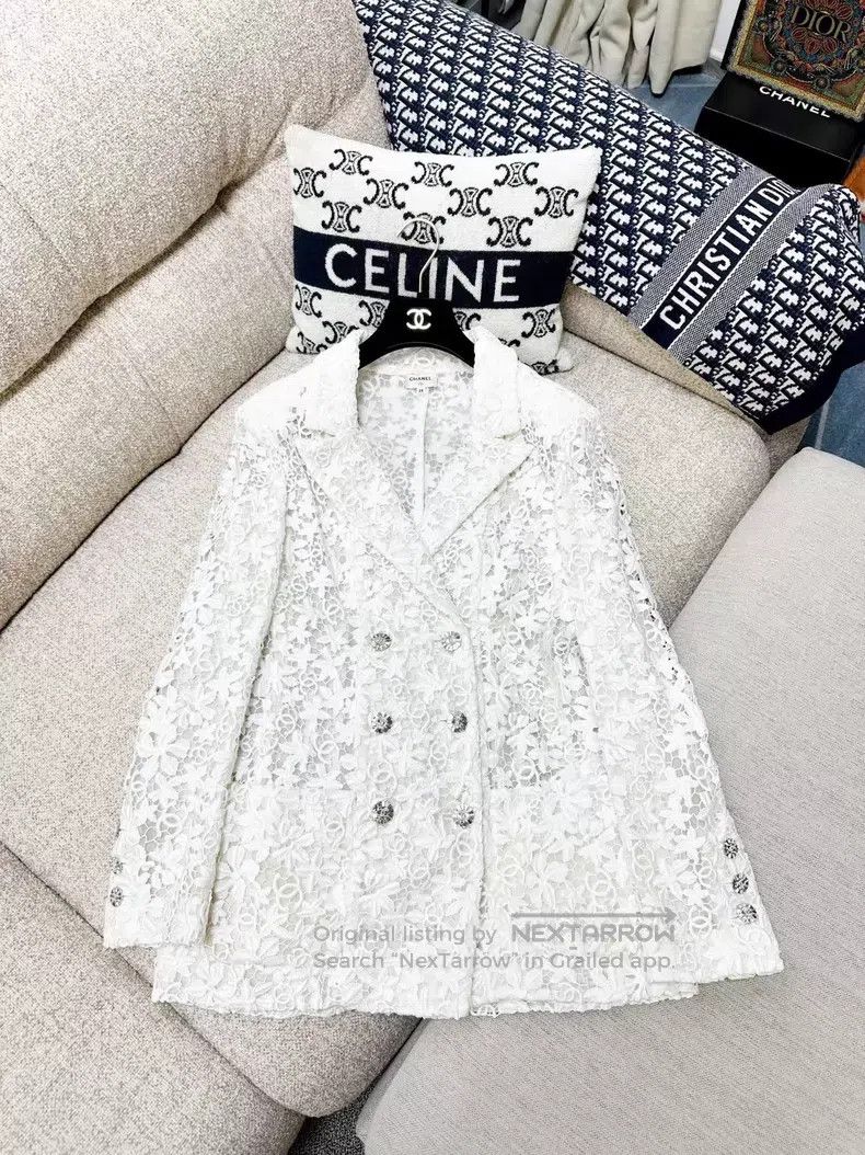Chanel Chanel Lace hollow embroidery double C camellia diamond bu Size XS / US 0-2 / IT 36-38 - 3 Thumbnail