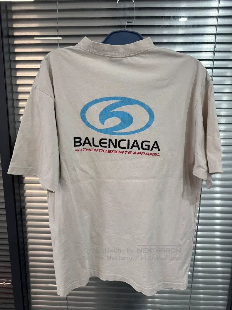 Balenciaga Balenciaga Logo printed loose short-sleeve T-shirt Size US S / EU 44-46 / 1 - 2 Thumbnail