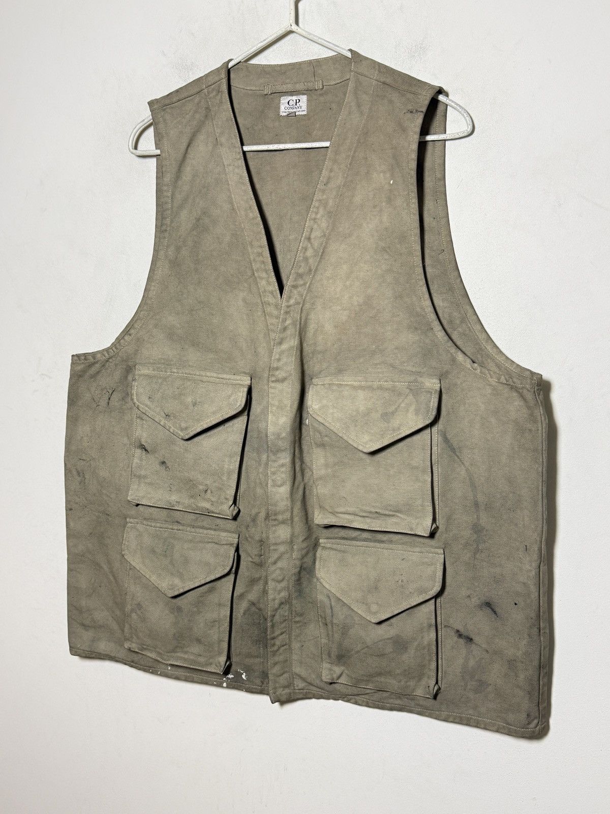 C.P. Company cp company massimo osti utility overdyed vest Size US XL / EU 56 / 4 - 2 Thumbnail