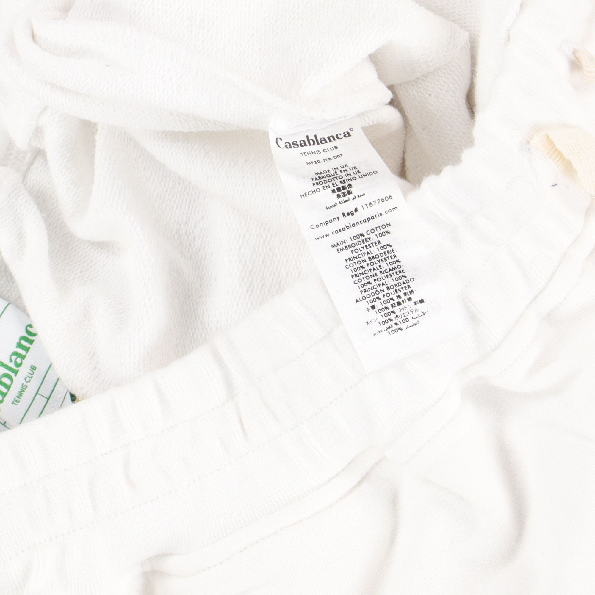 Casablanca White Embroidered Skiing Logo Sweatpants Size 38" / US 16 / IT 52 - 6 Thumbnail