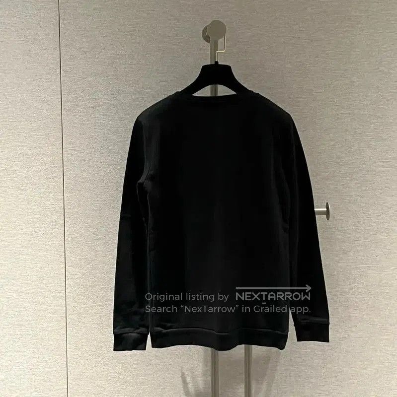 Balmain Balmain Black Cotton Printed Long Sleeve Tee . Size M / US 6-8 / IT 42-44 - 2 Thumbnail