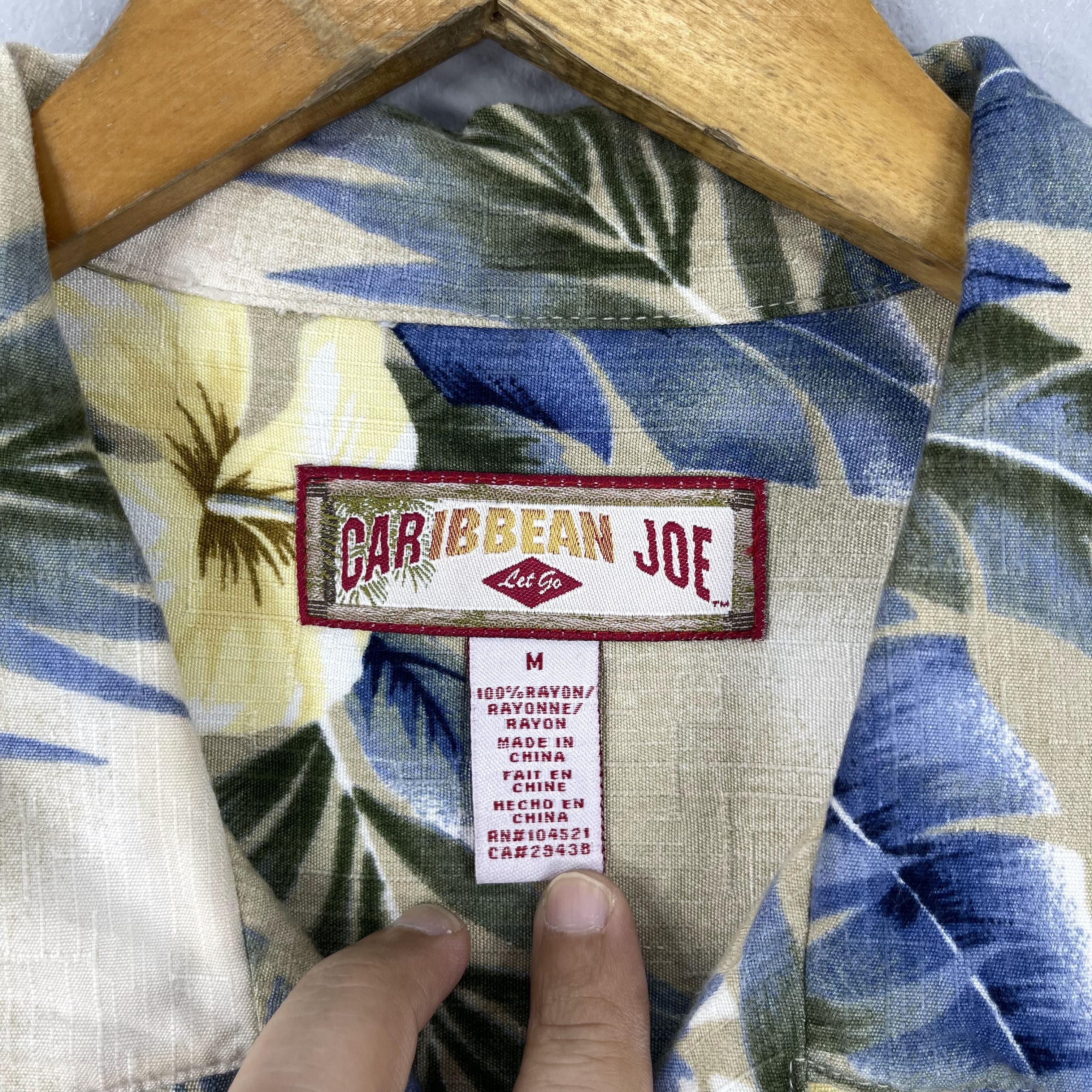 Vintage Vintage CARRIBEAN JOE Hibiscus Flower Motive Shirt Size US M / EU 48-50 / 2 - 5 Thumbnail