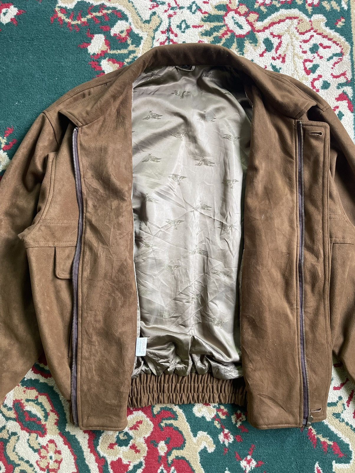 Japanese Brand × Vintage Vintage Alpha Scene Wool Bomber Jacket Issey Miyake Style Size US M / EU 48-50 / 2 - 5 Thumbnail