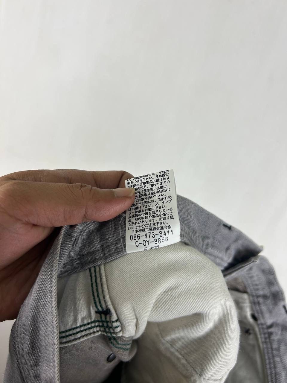 Japanese Brand × Johnbull John Bull 3 Quater Jeans / Gray jeans Capenter Style Size US 30 / EU 46 - 10 Thumbnail