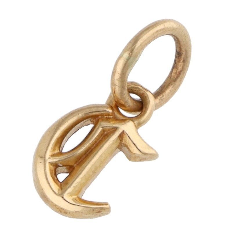 Chrome Hearts Chrome Hearts 22K Gold Initial C Necklace Size ONE SIZE - 1 Thumbnail