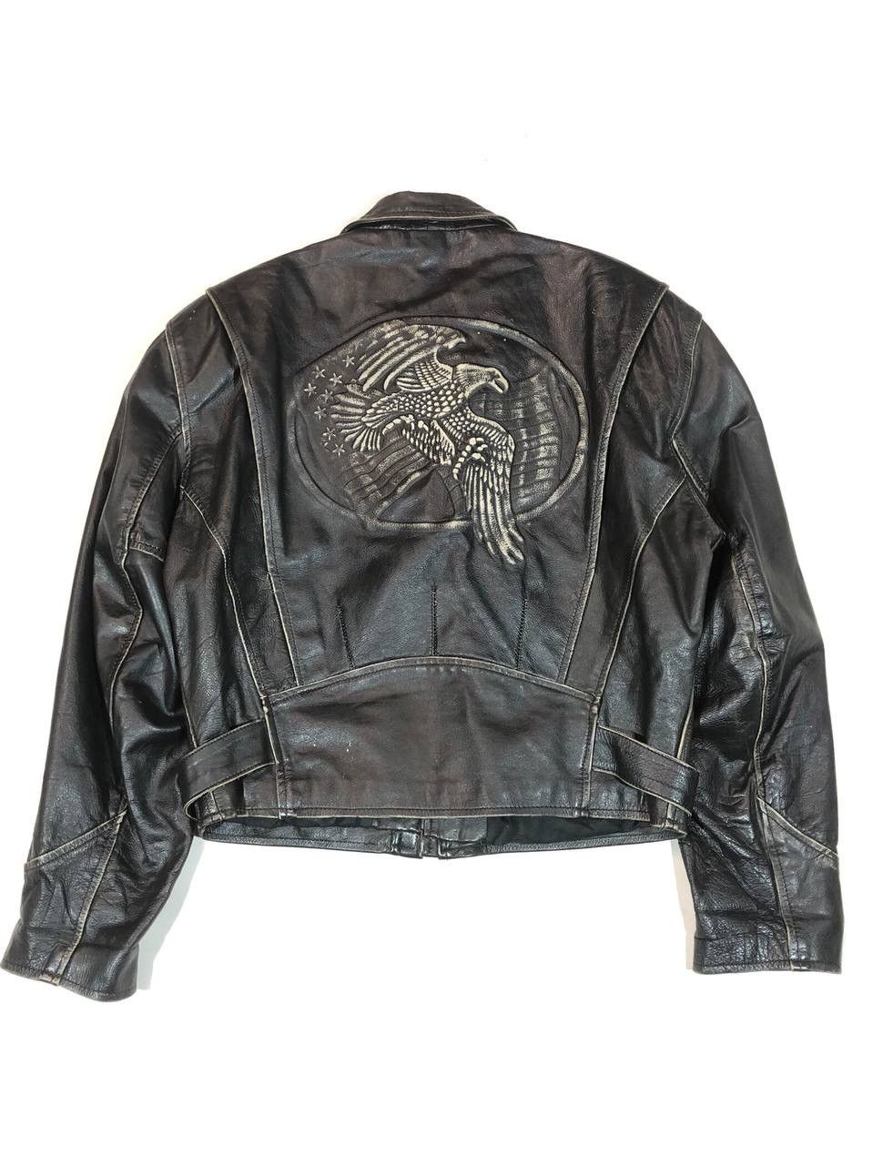 Vintage Vintage Eagle Biker Leather Jacket Size US M / EU 48-50 / 2 - 3 Thumbnail