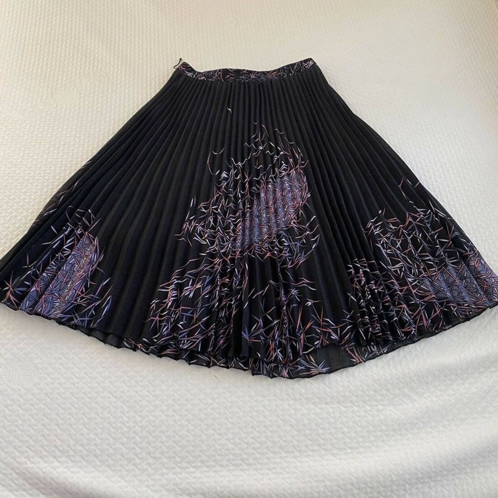 & Other Stories Pleated Skirts Female A-Line Midi Skirt One Size Size 24" / US 00 / IT 34 - 4 Thumbnail