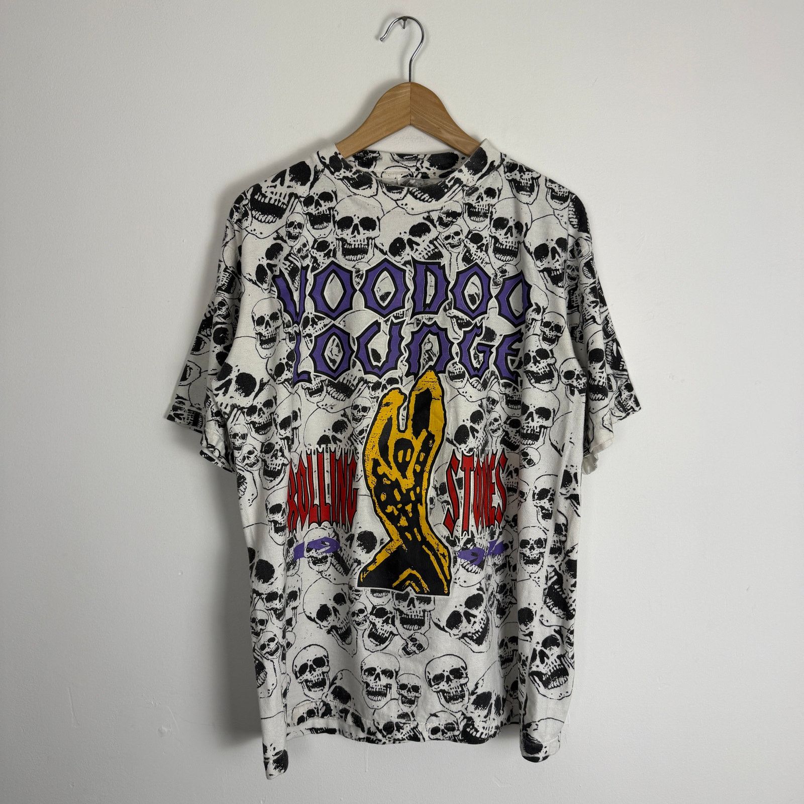 Vintage Thee Hysteric XXX T-Shirt Men L White 06221CT07 The