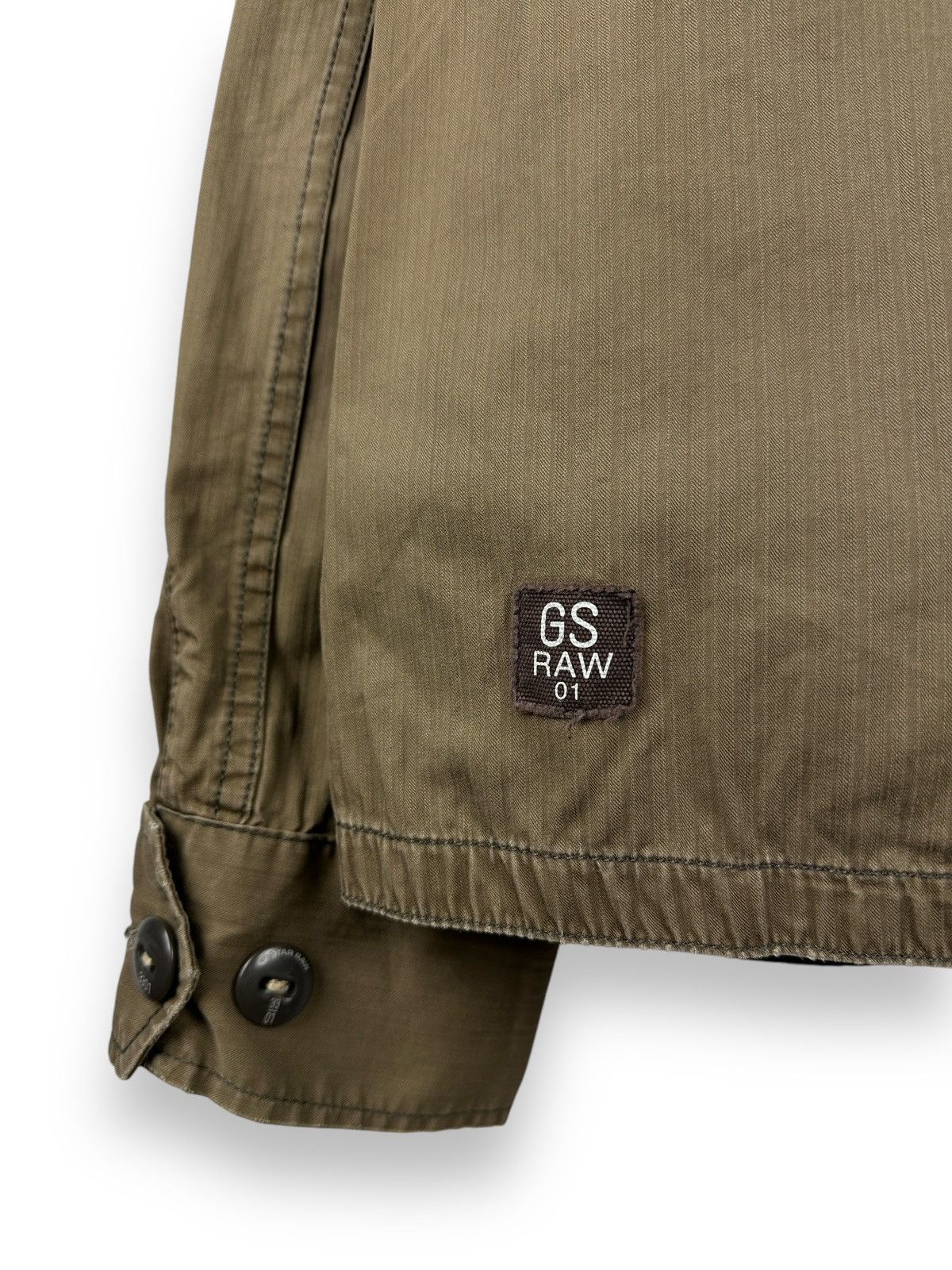 G-Star × Vintage Vintage G-Star Navigator Delta Overshirt Military Jacket Size US XL / EU 56 / 4 - 23 Thumbnail