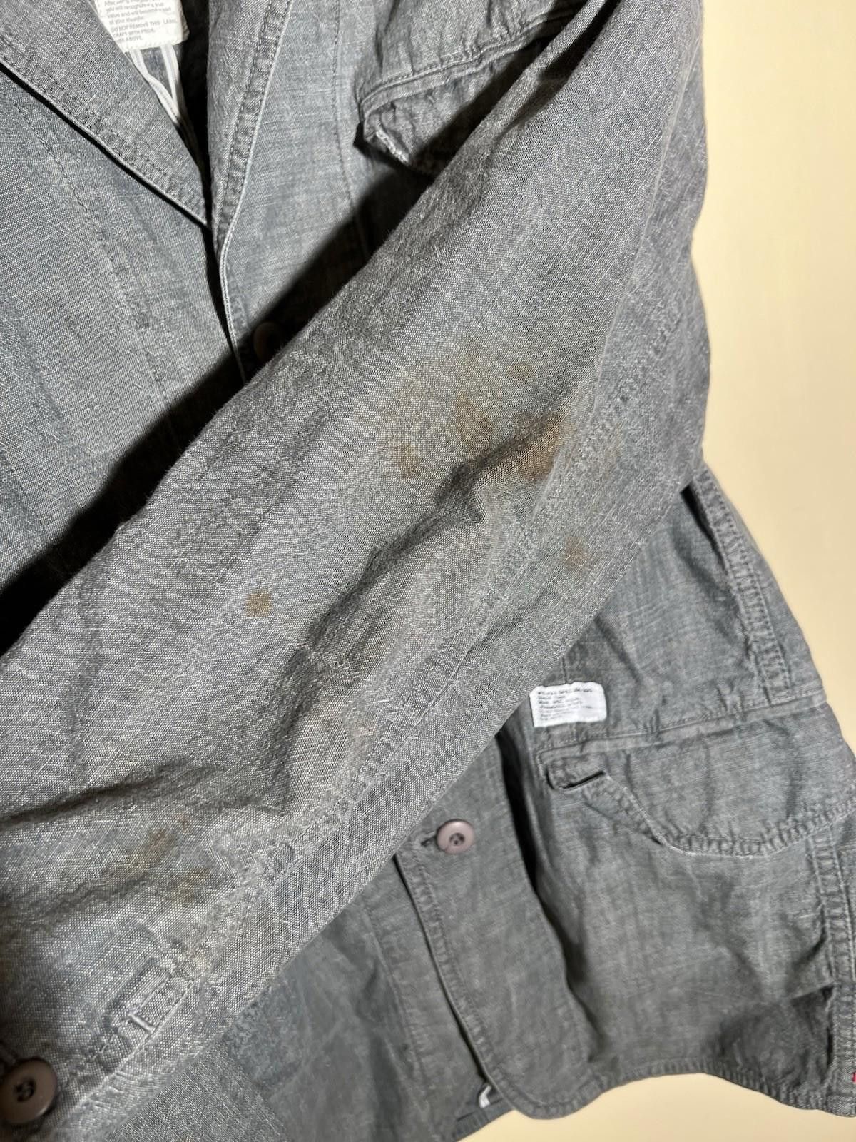 Wtaps Pre-Owned Wtaps Military Denim Blazer Jacket Navy M Size US M / EU 48-50 / 2 - 3 Thumbnail