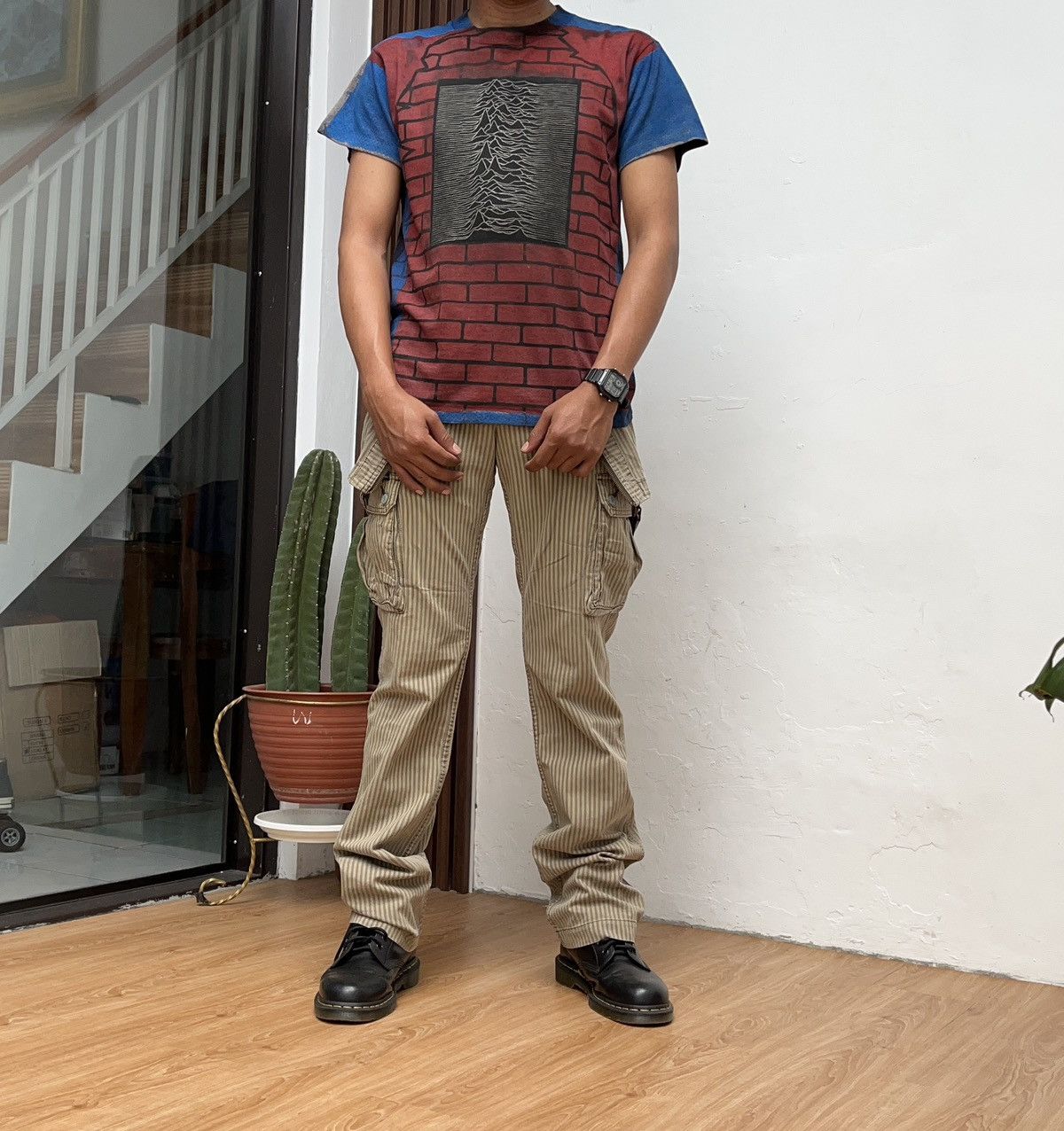 Hysteric Glamour × Japanese Brand Vintage Hysteric Glamour Jumpsuits overalls Hickory Stripe Size US 32 / EU 48 - 25 Thumbnail