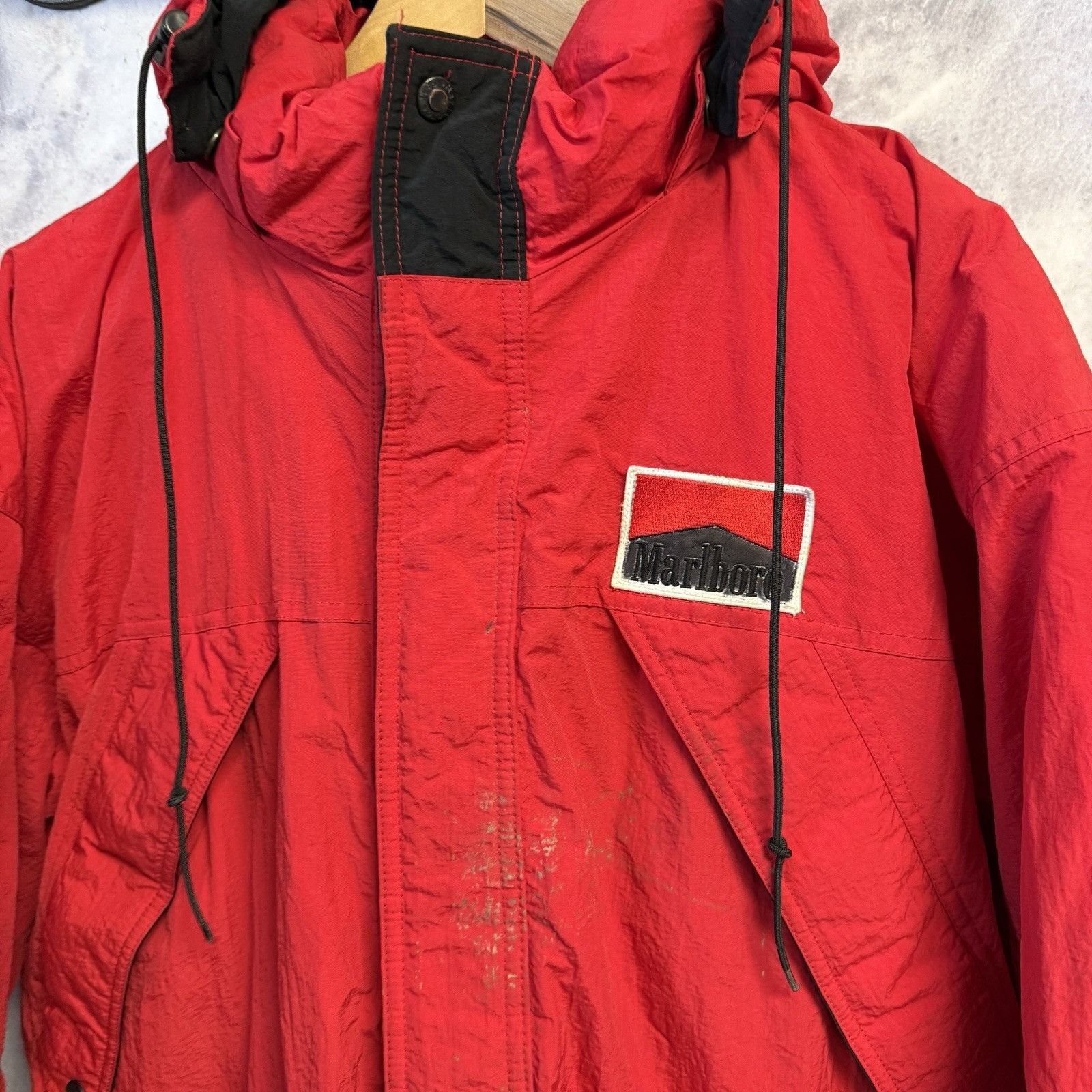 Marlboro Vintage Marlboro Country Store Down Puffer Parka Jacket Size US L / EU 52-54 / 3 - 3 Thumbnail