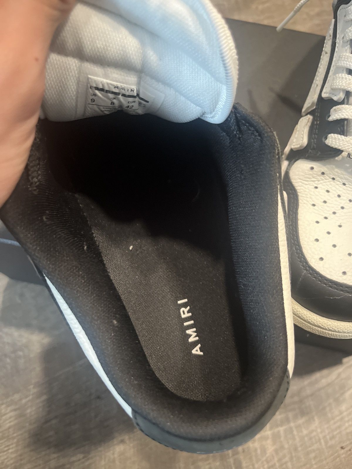 Amiri Amiri low top skeleton Size US 9 / EU 42 - 2 Thumbnail