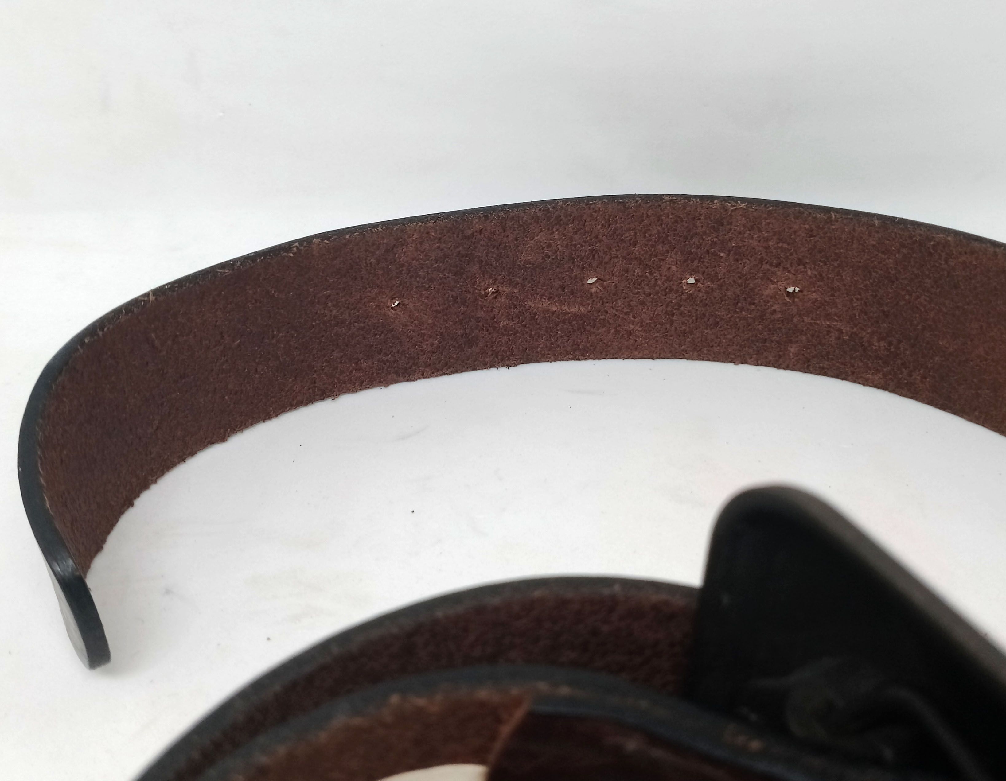 Diesel Diesel - Only The Brave Belt – Size 100/40 – Large Buckle Size 40 - 12 Thumbnail