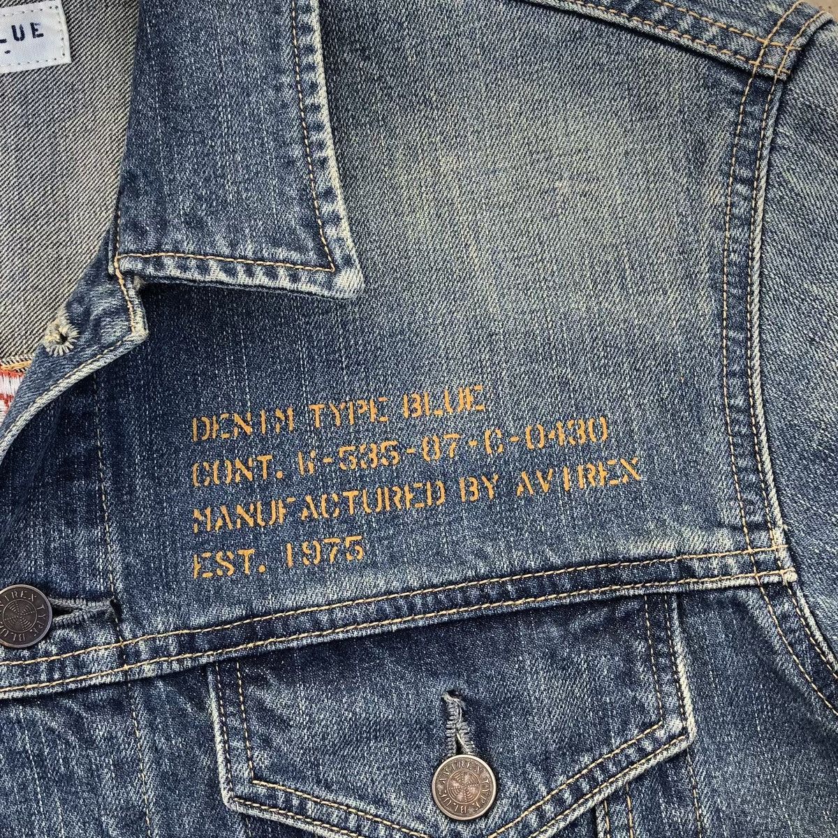 Avirex AVIREX Type Blue Denim Souvenir Jacket Size US L / EU 52-54 / 3 - 8 Thumbnail