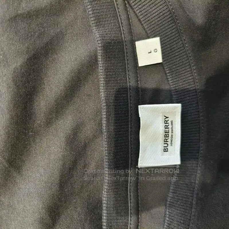 Burberry Burberry Black Cotton T-Shirt for Men. Size US L / EU 52-54 / 3 - 3 Thumbnail