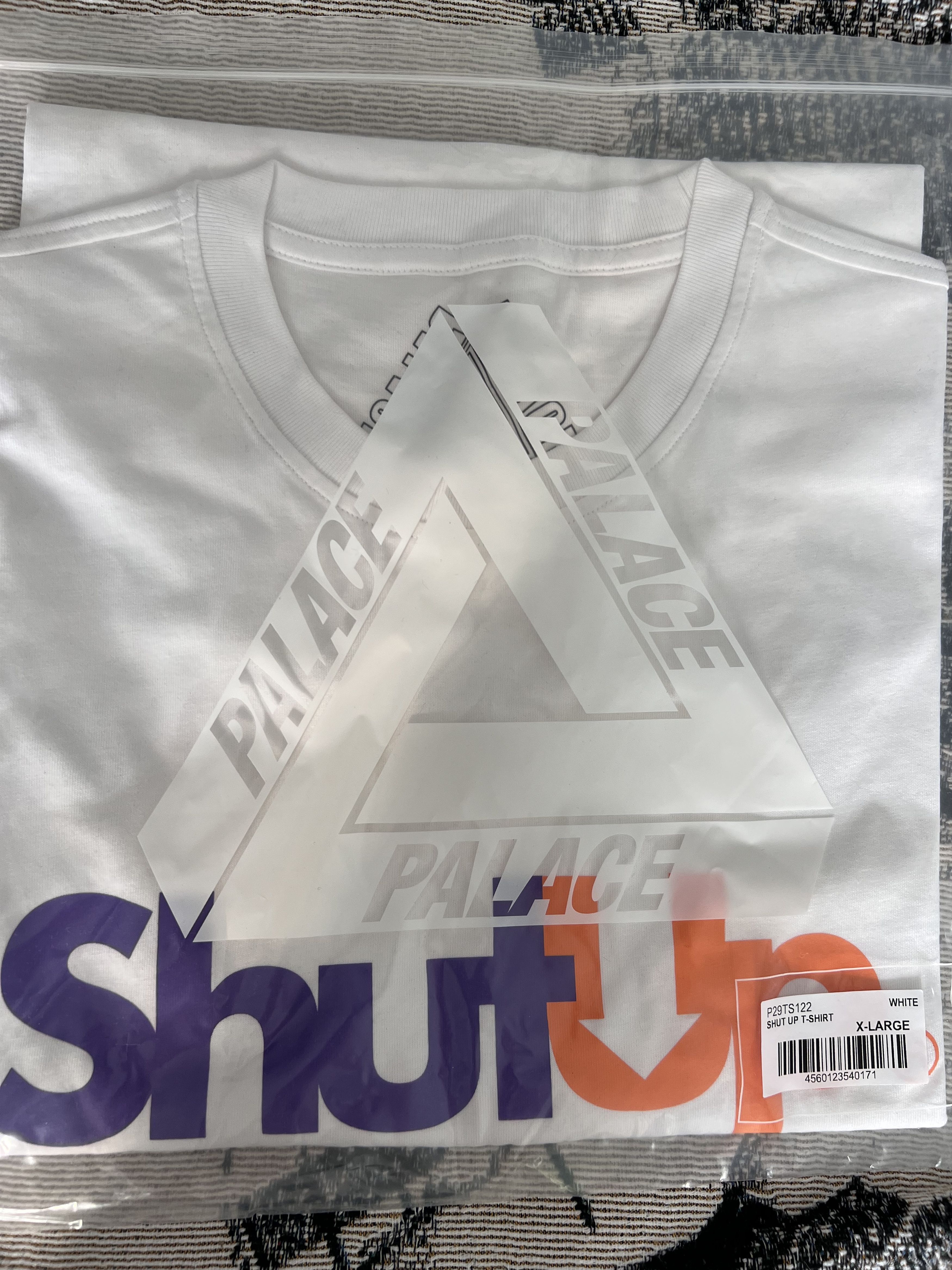 Palace Palace Skateboards Shut Up Tee in White Size US XL / EU 56 / 4 - 6 Thumbnail