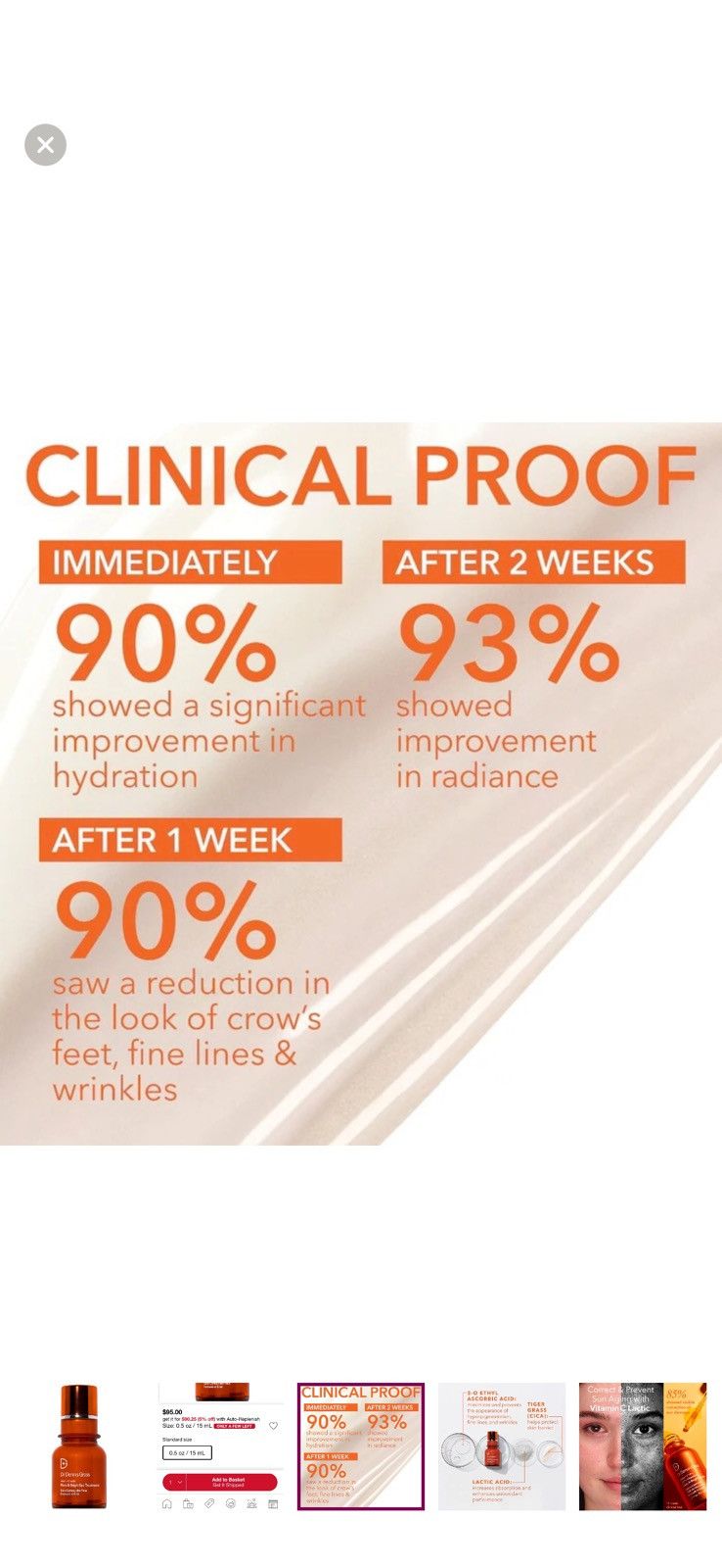 Other Vitamin C Lactic Firm & Bright Eye Treatment Size ONE SIZE - 4 Thumbnail