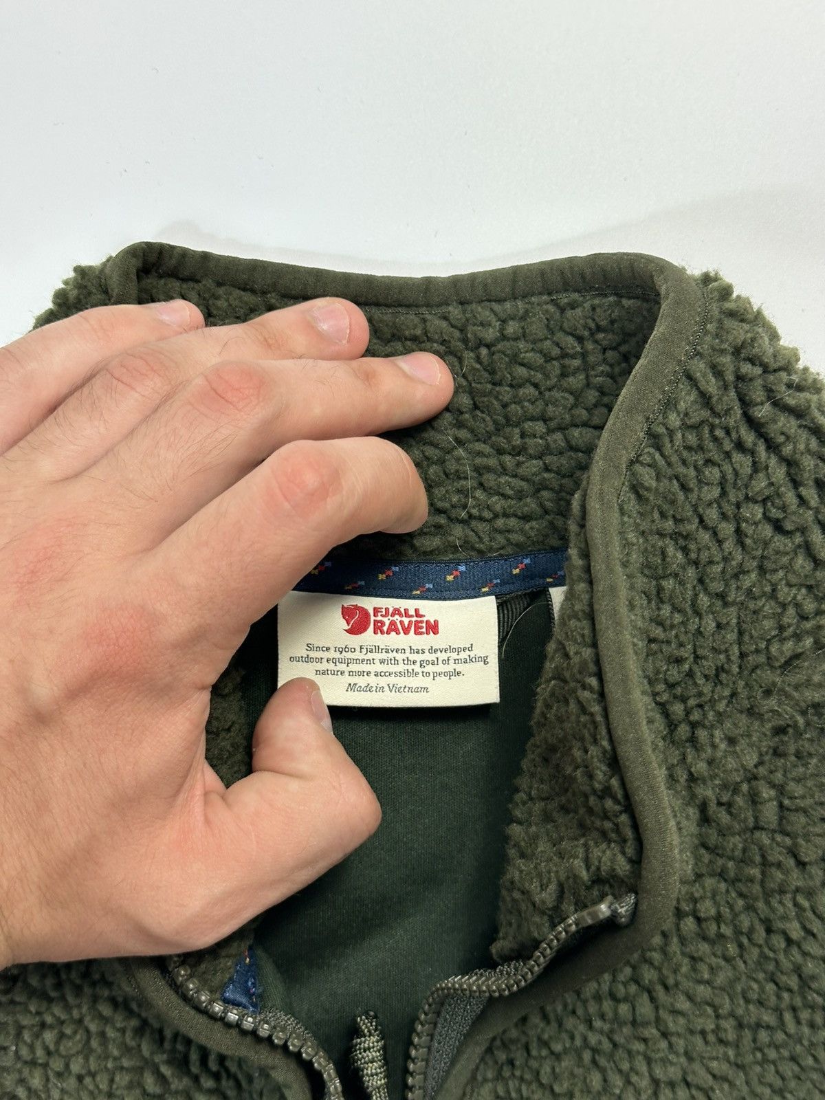 Fjallraven Fjallraven Zip Fleece jacket Women's Green Size XL / US 12-14 / IT 48-50 - 8 Thumbnail