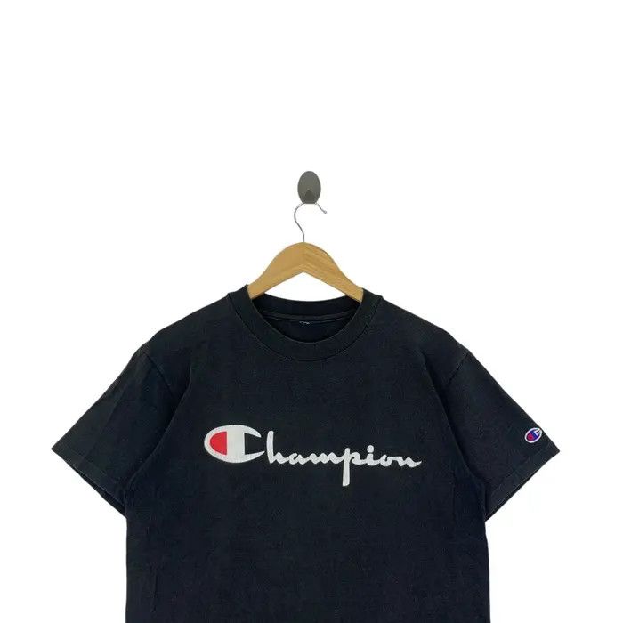 Champion Vintage CHAMPION USA SPORTSWEAR Center Logo Tee Shirt Size M / US 6-8 / IT 42-44 - 2 Thumbnail