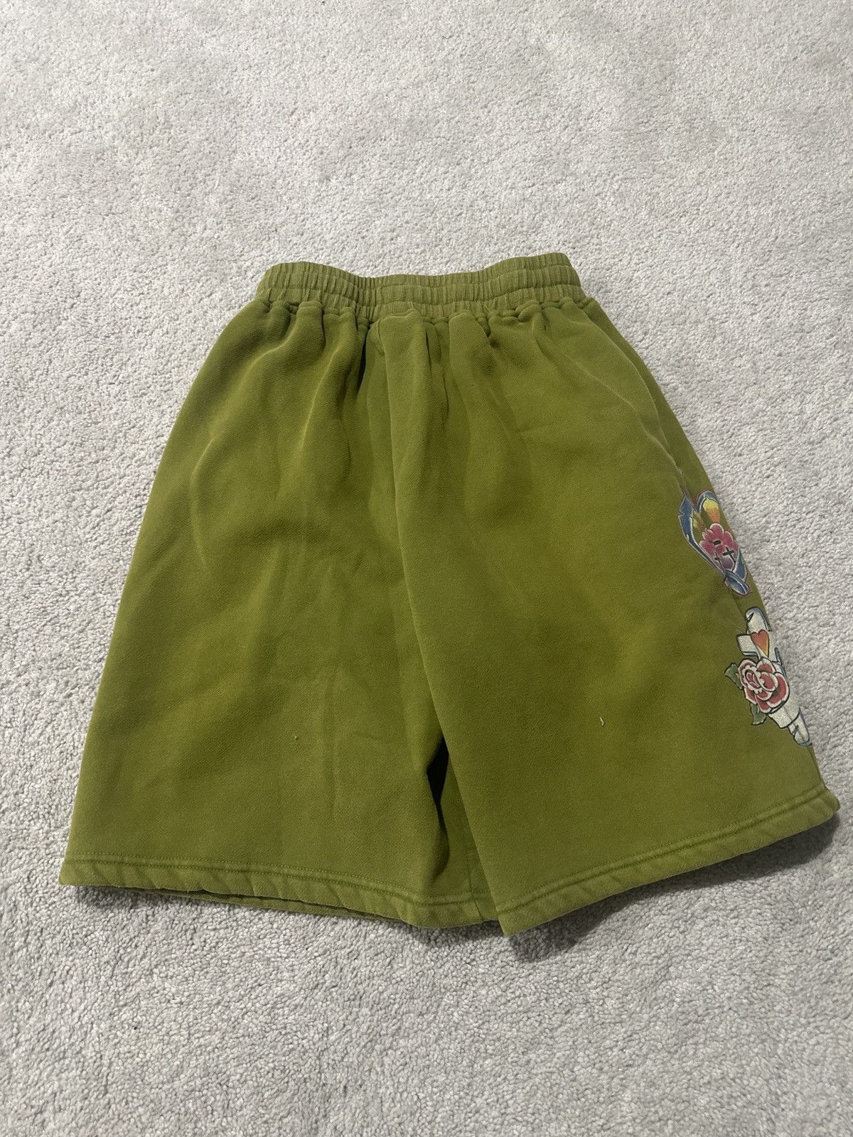 Other Righteous Jesus Moss Green Shorts Size US 32 / EU 48 - 2 Thumbnail