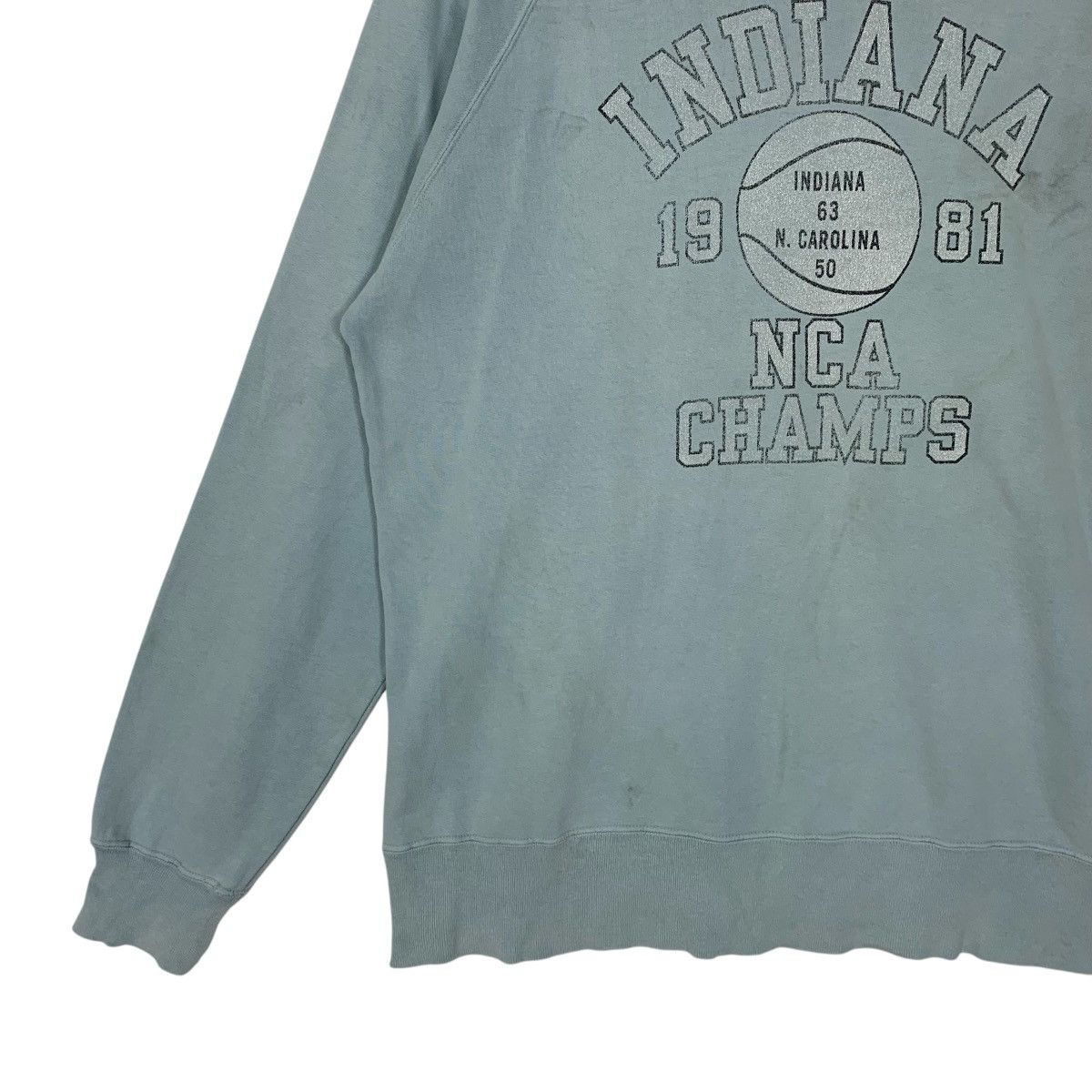 NBA Vintage Cheswick Indiana NCA Champs SportWear Sweatshirt Size US M / EU 48-50 / 2 - 6 Thumbnail